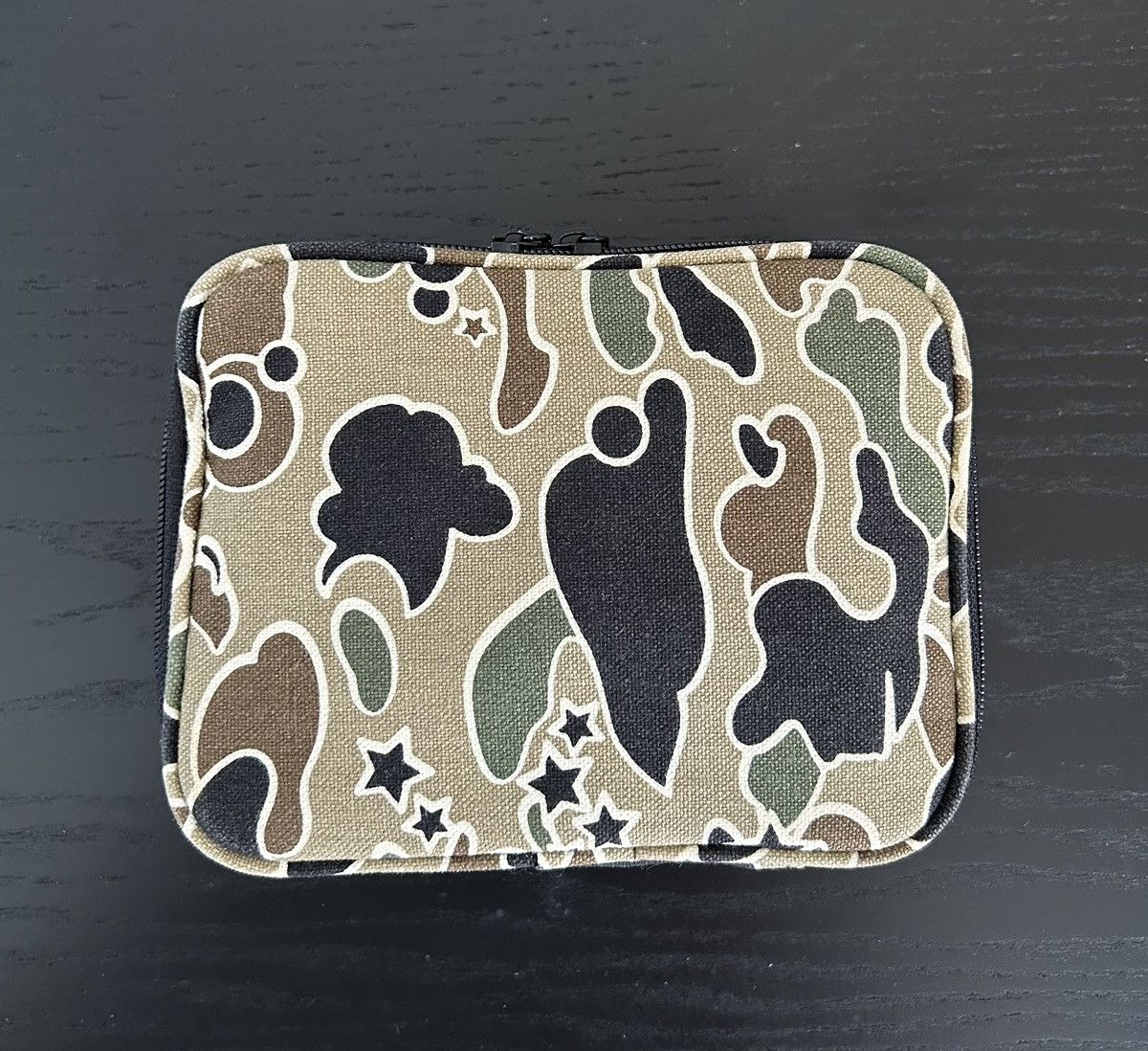 BAPE Tan Sta Camo Amenity Pouch - Nigo Era