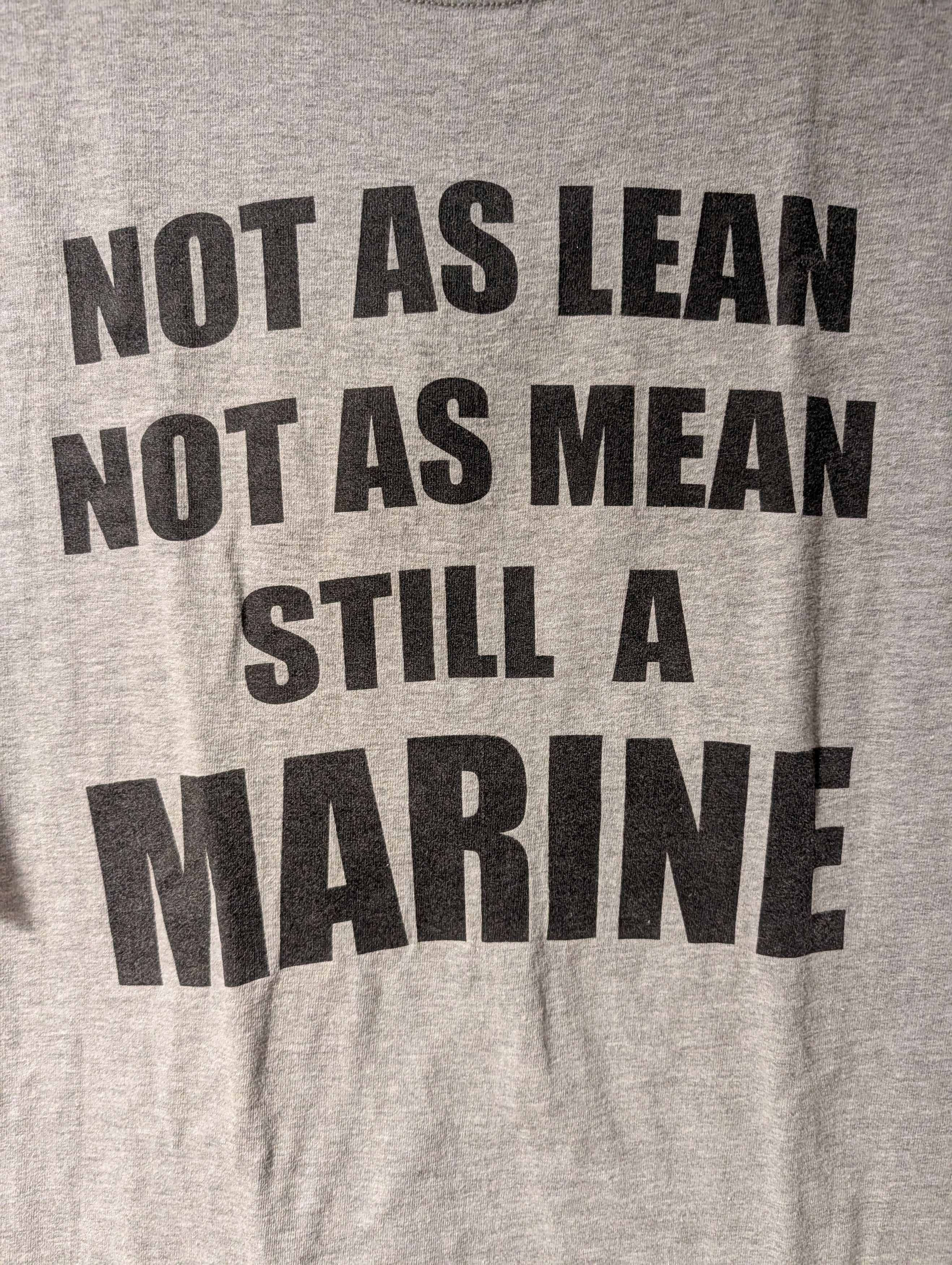 Hanes Vintage Marine T-Shirt Still A Marine Semper Fi Hanes 90s Size US L / EU 52-54 / 3 - 2 Thumbnail