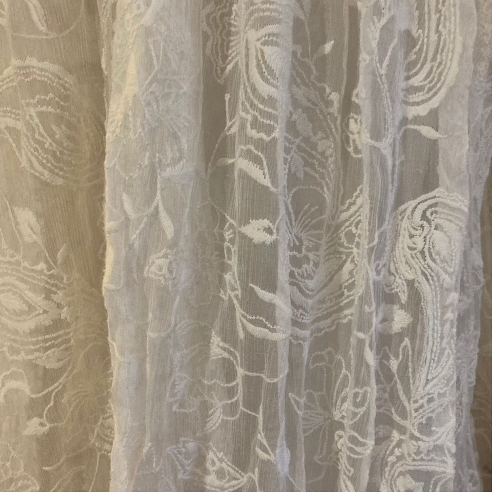 Zimmermann BEAUTIFUL Zimmerman Embroidered Silk Top, Sheer Size 1 Size S / US 4 / IT 40 - 7 Thumbnail