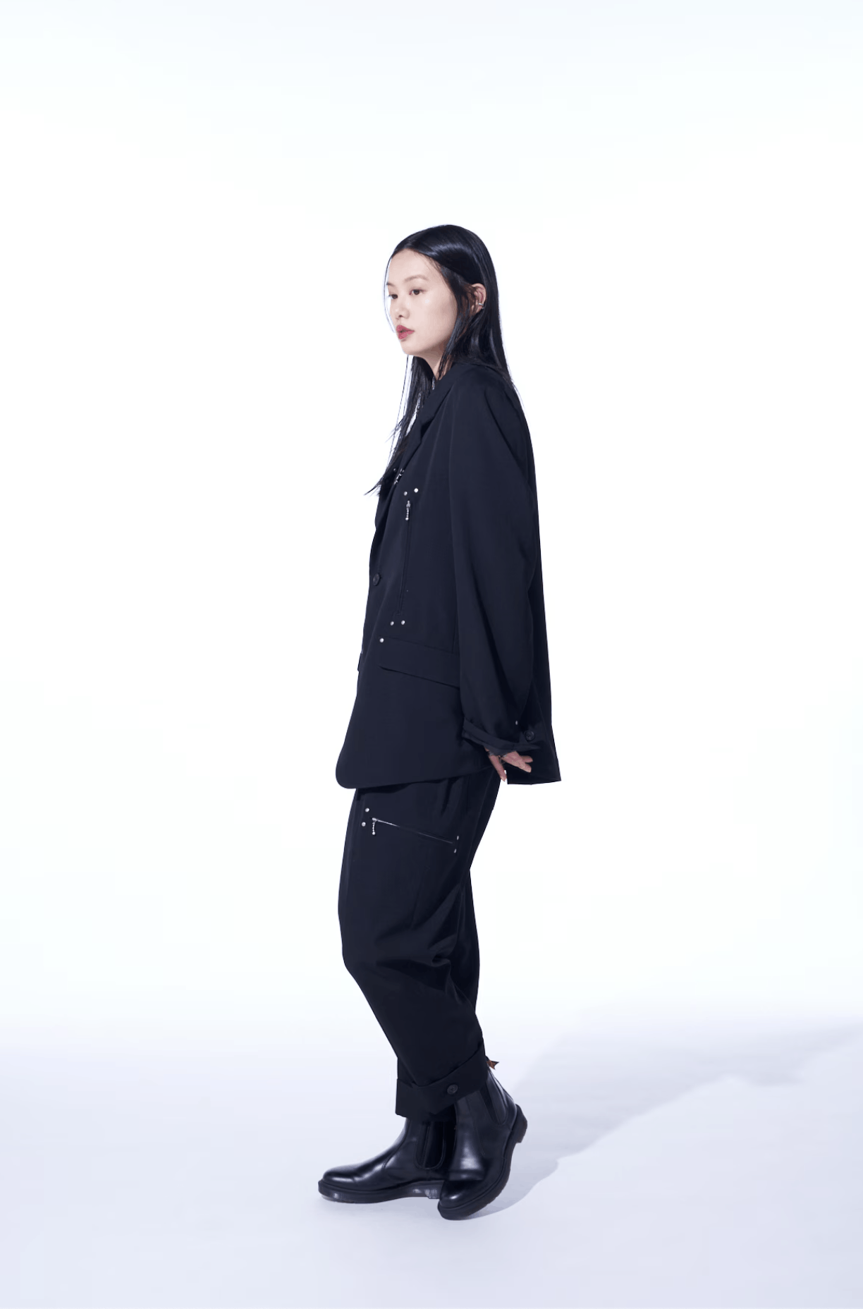 Yohji Yamamoto Yohji Yamamoto S'yte - STUDS JACKET Size US M / EU 48-50 / 2 - 7 Thumbnail