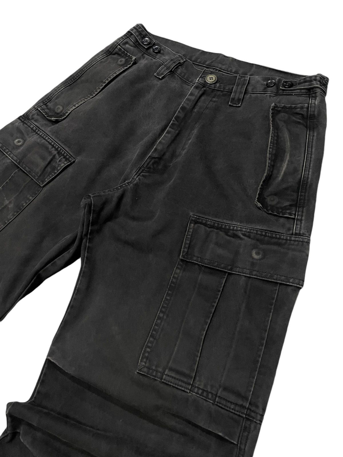 Diesel × Hysteric Glamour Vintage Diesel Baggy Wide Faded Cargo Pants Size US 31 - 4 Thumbnail