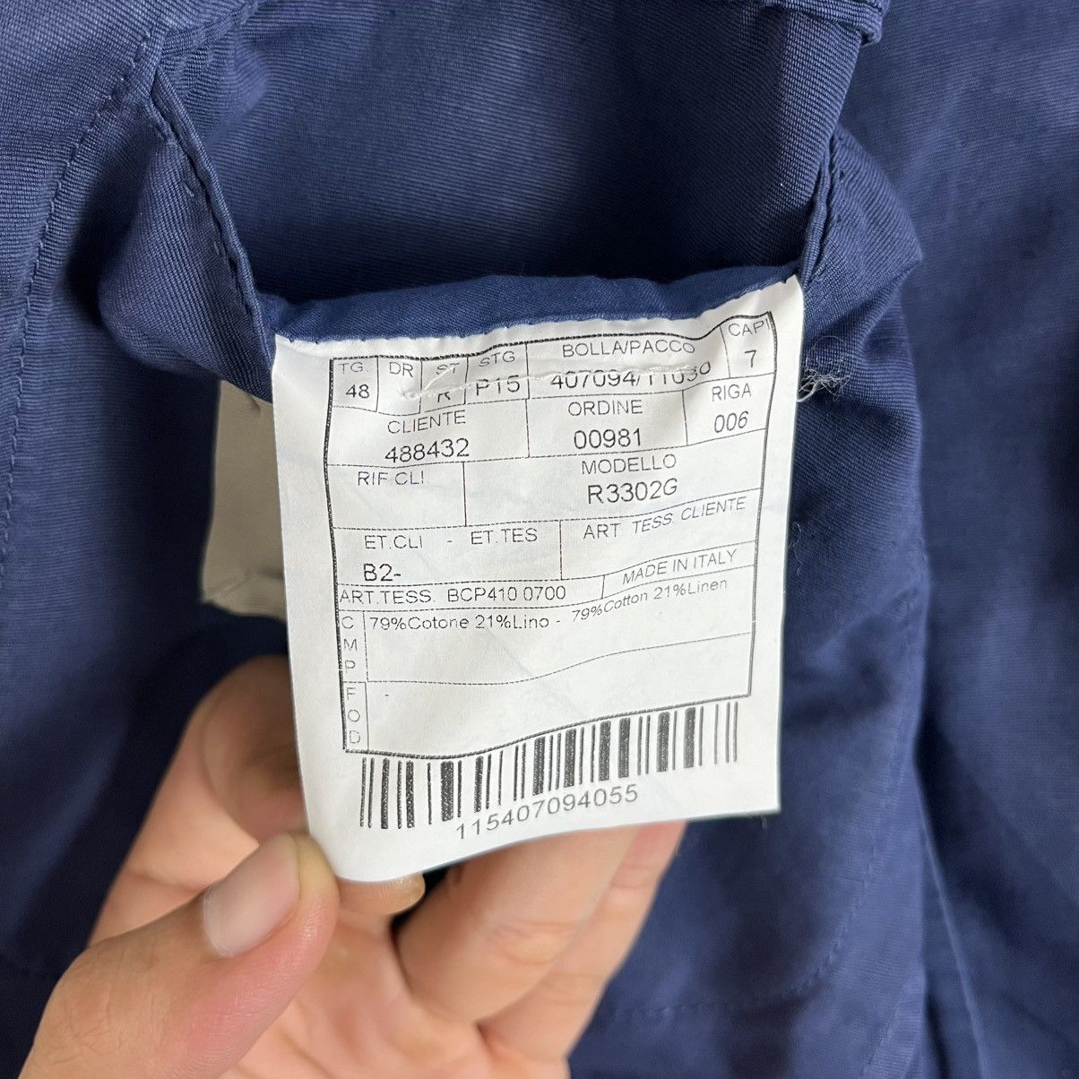 Boglioli Vintage Boglioli Cotton/Linen Coat Size US M / EU 48-50 / 2 - 14 Thumbnail