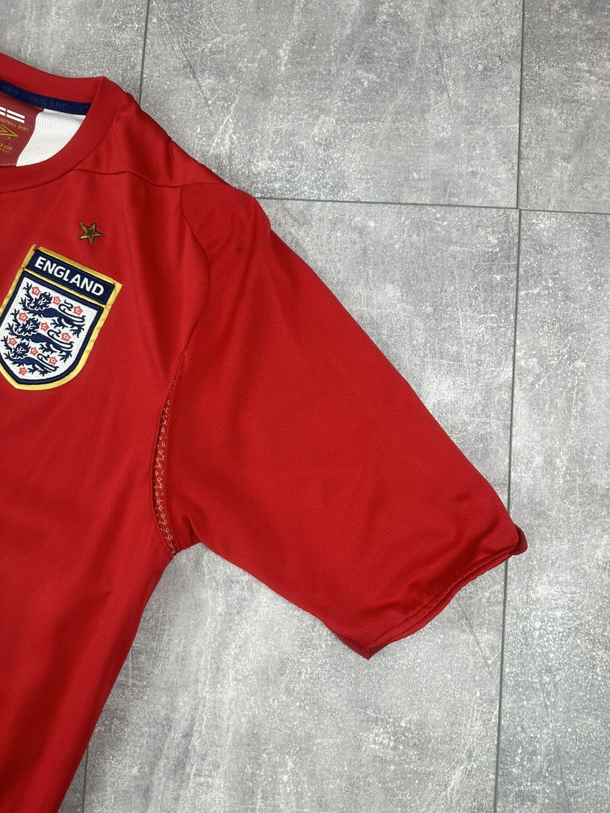 Umbro Umbro England National Team #9 Rooney 2006/08 Away Jersey Size US L / EU 52-54 / 3 - 3 Thumbnail