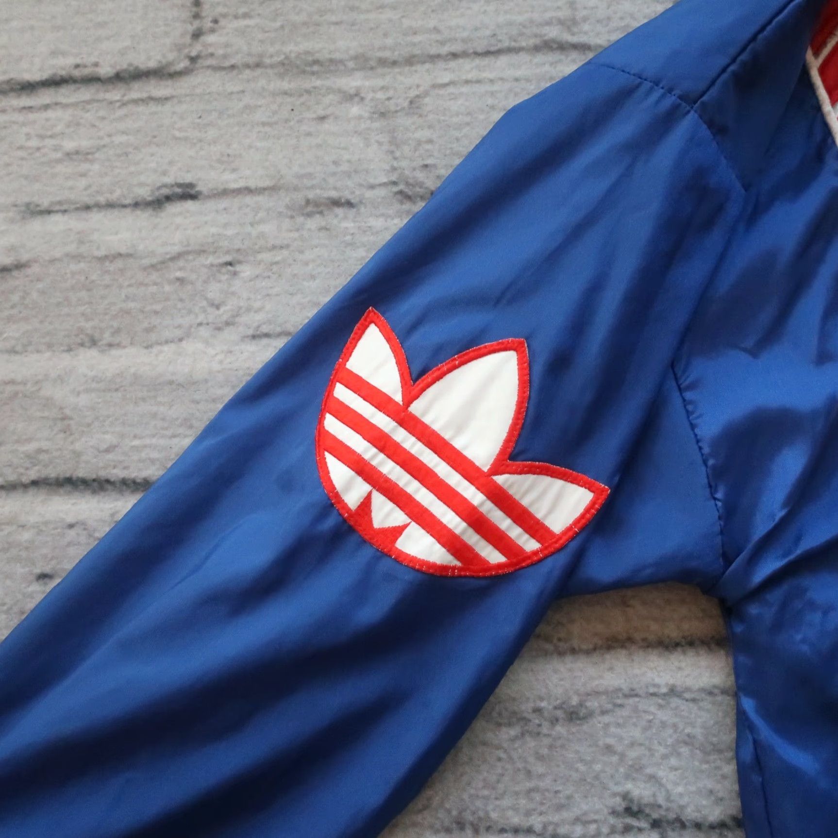 Adidas Vintage Adidas Olympics USA Jacket Large Blue - Men's Knit? Size US L / EU 52-54 / 3 - 5 Thumbnail