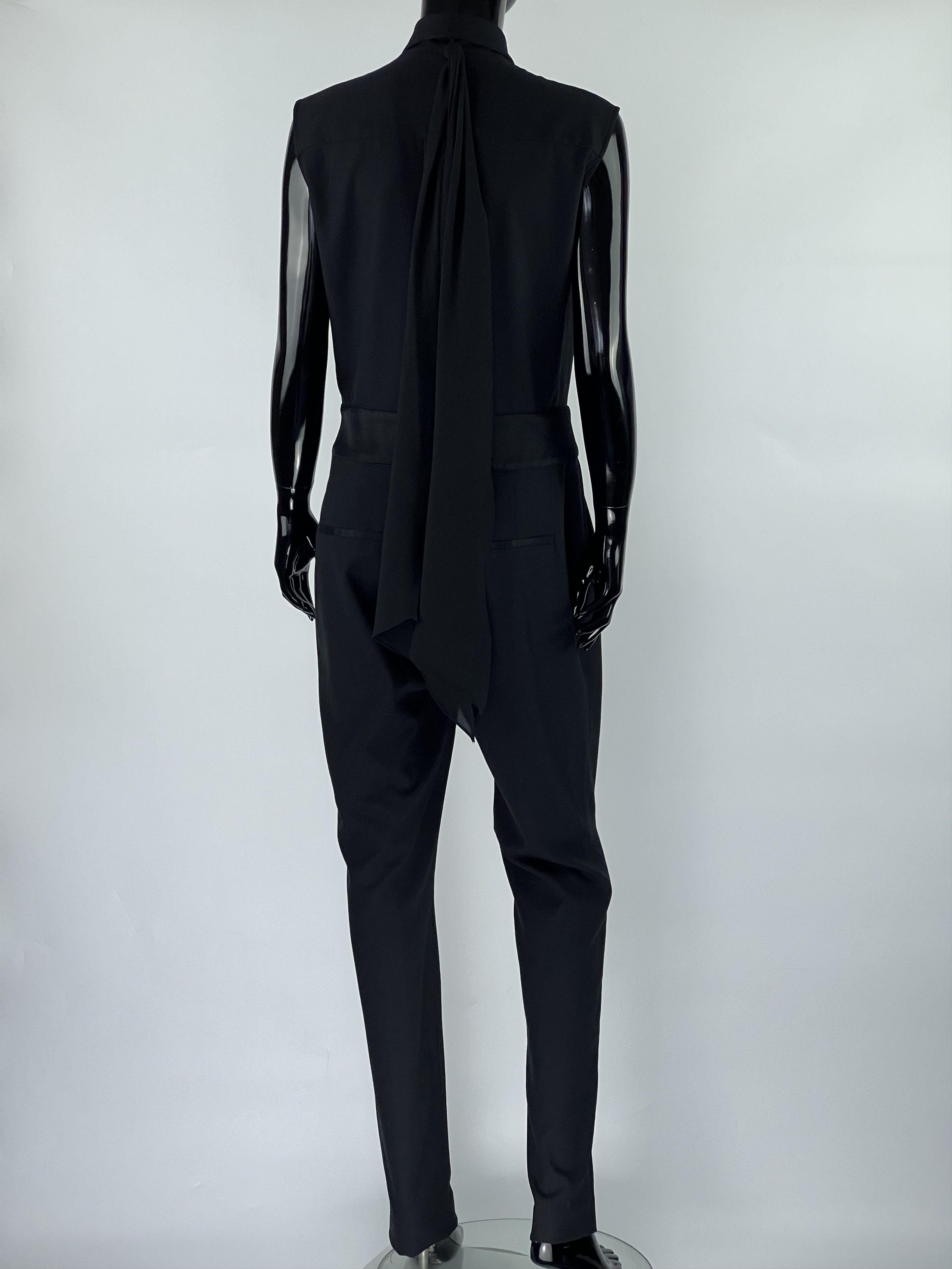 The Kooples The Kooples Black Jumpsuit Size 38 Size 30" / US 8 / IT 44 - 4 Thumbnail