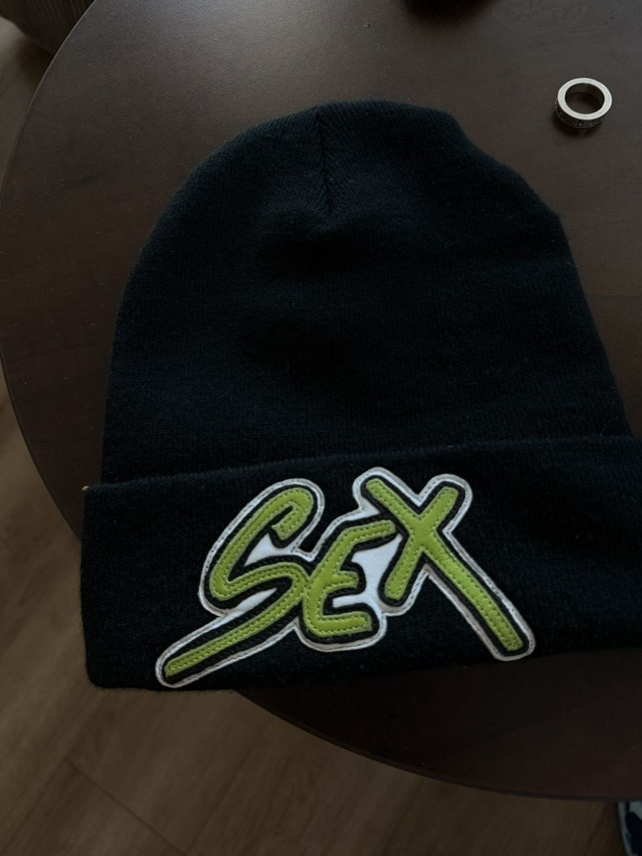 Chrome Hearts Chrome Heart Sex Beanie | Grailed