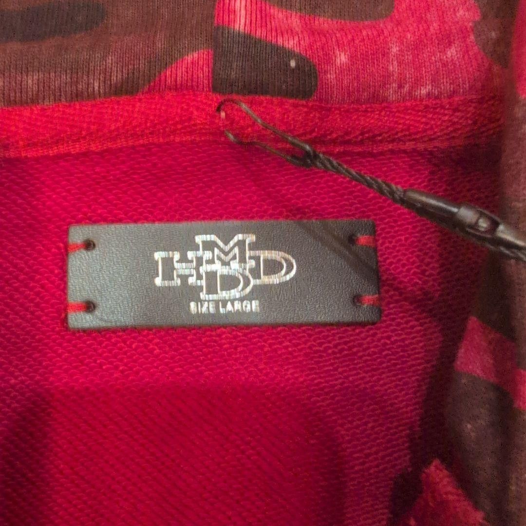 HMDD HMDD “Chimstone” Red Camo Zip-Up Hoodie – L (BNWT / Rare) Size US L / EU 52-54 / 3 - 4 Thumbnail
