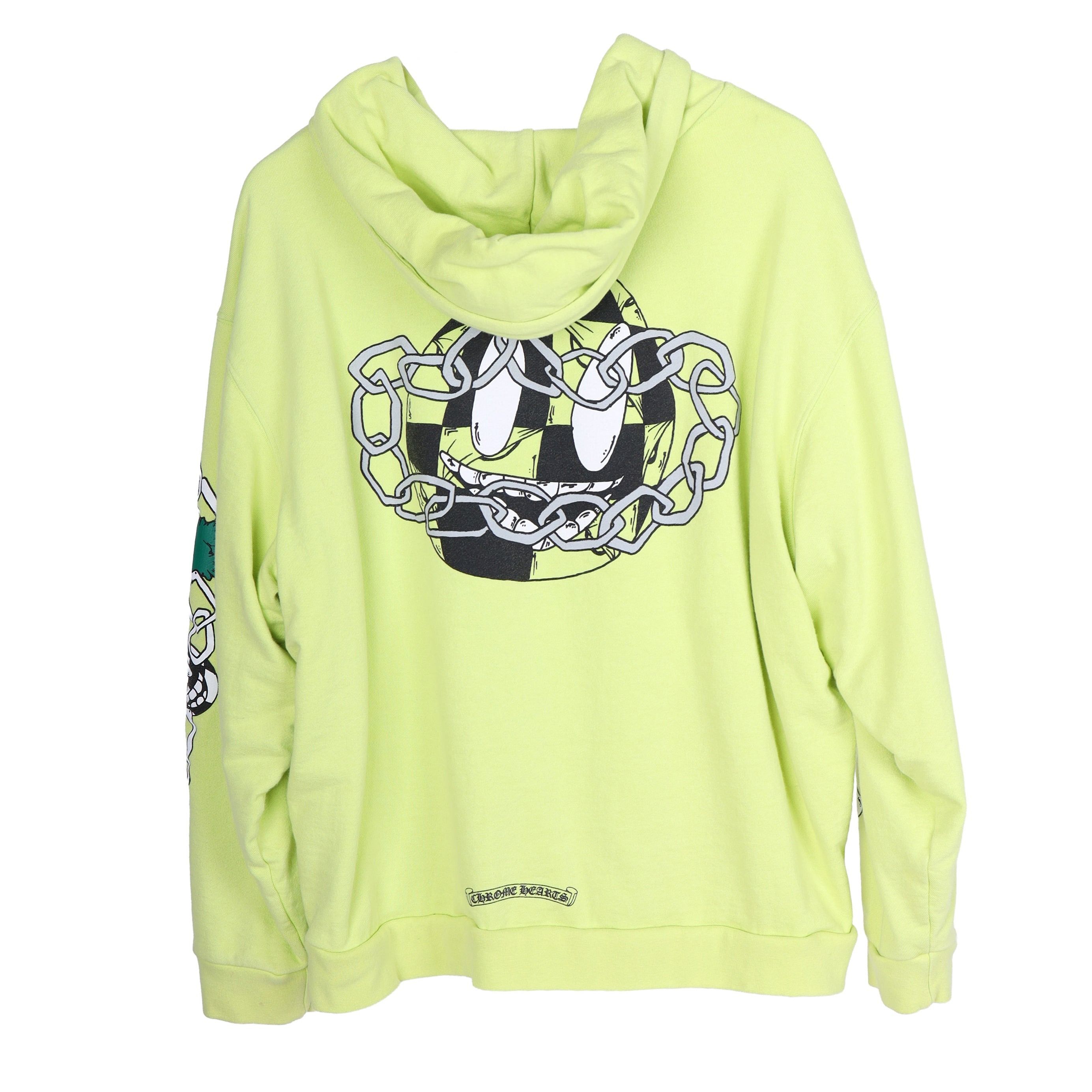 Chrome Hearts CHROME HEARTS X MATTY BOY LINK SLIME GREEN HOODIE Size US XXL / EU 58 / 5 - 1 Thumbnail