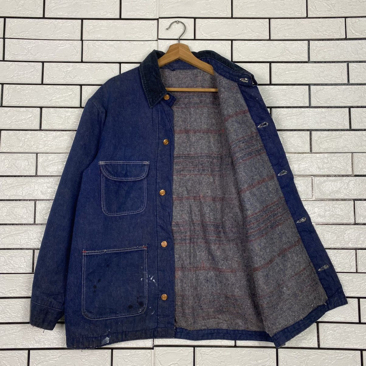Vintage 🔥VINTAGE CHORE DETROIT JACKET BLANKET WORKER KAPITAL Size US M / EU 48-50 / 2 - 1 Thumbnail