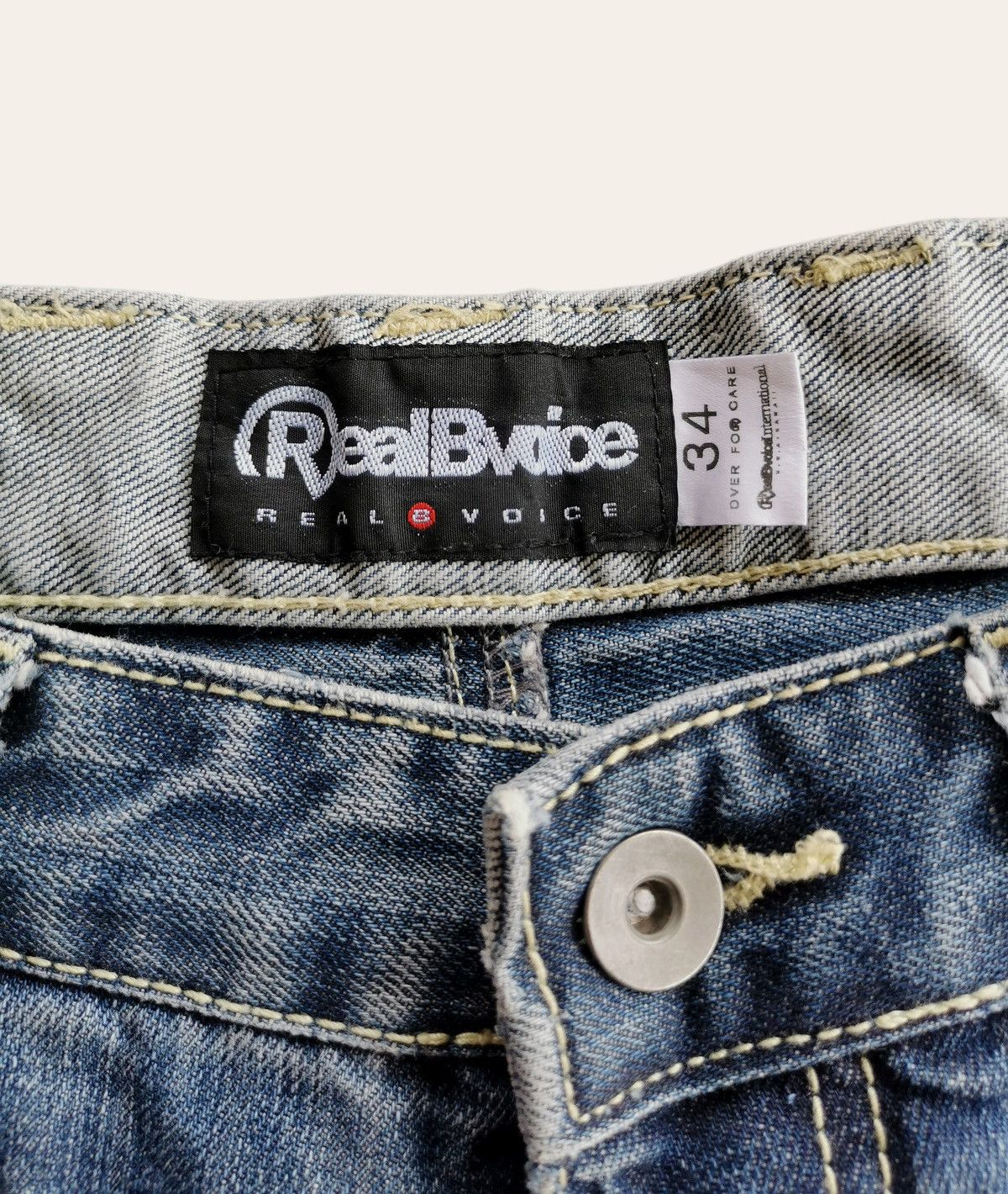Hysteric Glamour Baggy Denim Jeans Real B Voice Size US 34 / EU 50 - 8 Thumbnail