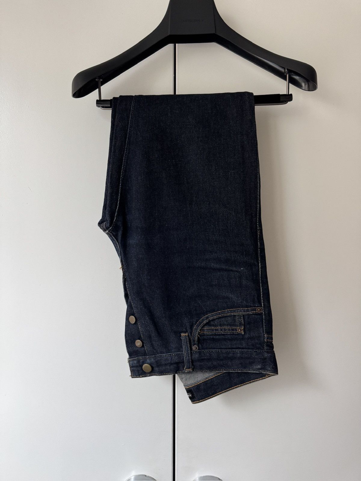 American Apparel American Apparel High Waisted Dark Denim Size 30 Size US 30 / EU 46 - 1 Thumbnail