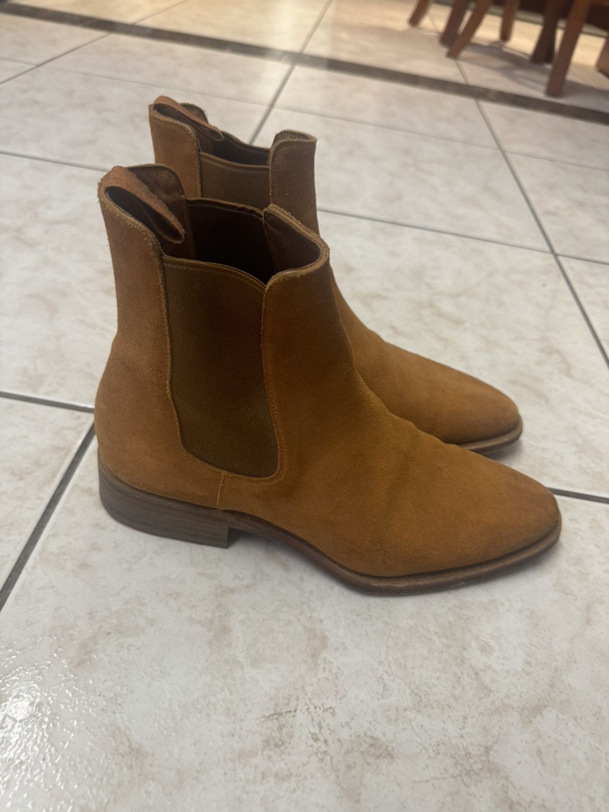 Story Et Fall Brown Tan Chelsea Boots Size US 7 / EU 40 - 3 Thumbnail