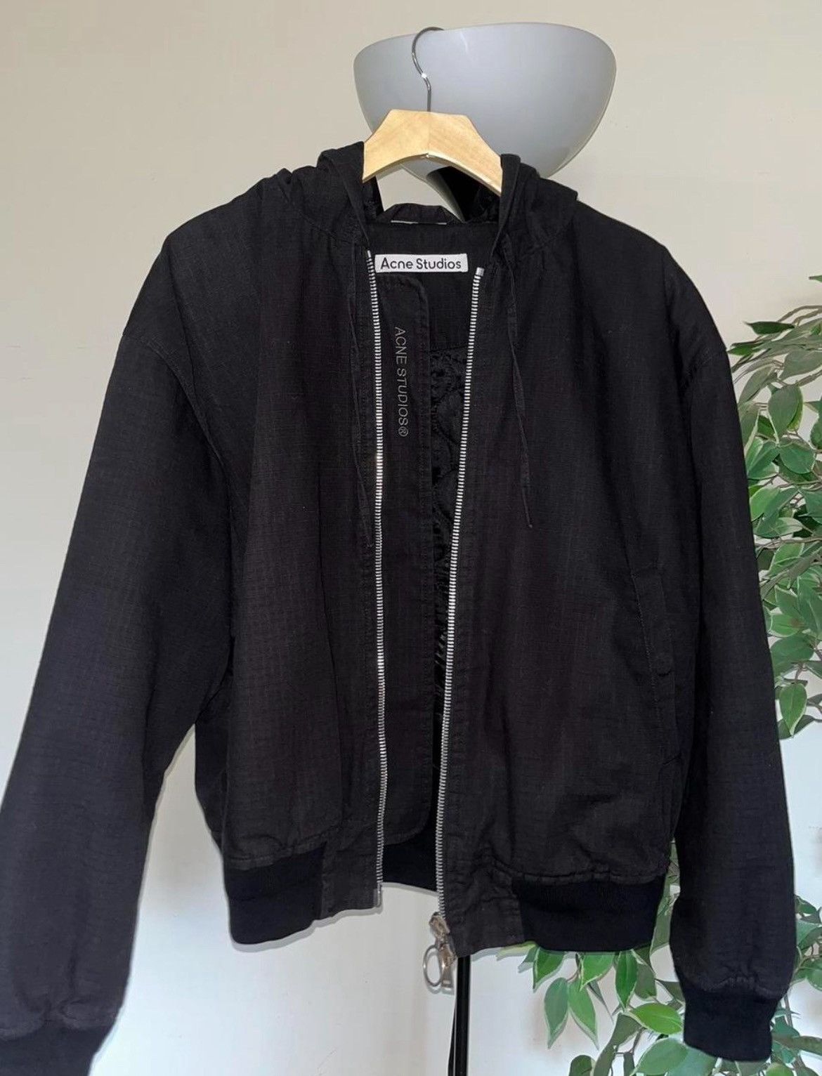 Acne Studios Acne Studios Black Bomber Jacket Size US S / EU 44-46 / 1 - 6 Thumbnail