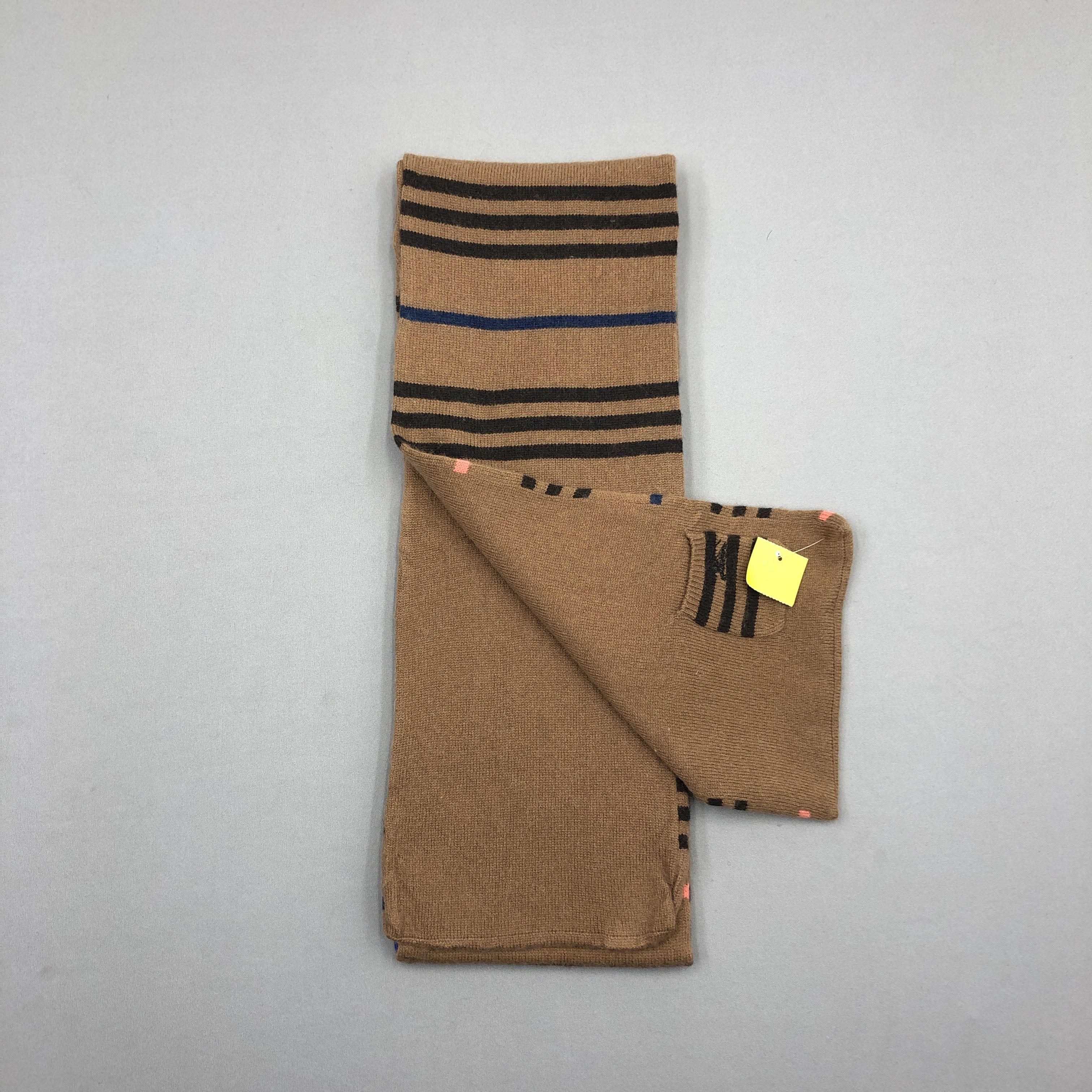 Burberry Vintage Burberry Scarf Muffler Wool Cashmere Scarves Size ONE SIZE - 5 Thumbnail