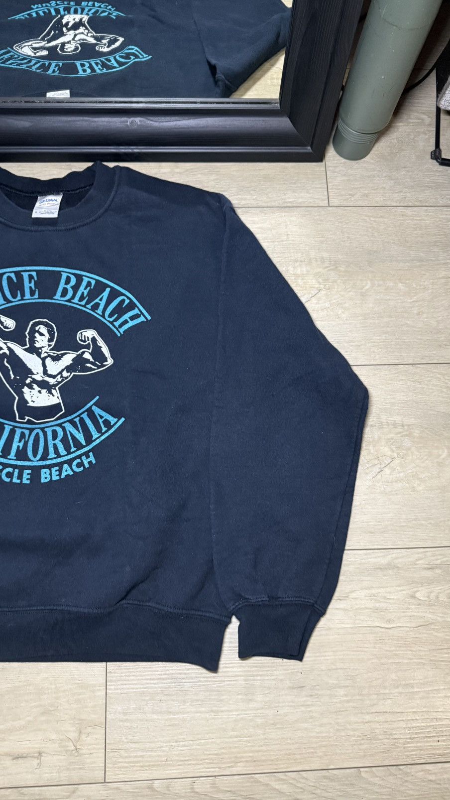 Gymshark Vintage Venice Muscle Beach Crewneck Size US M / EU 48-50 / 2 - 4 Thumbnail