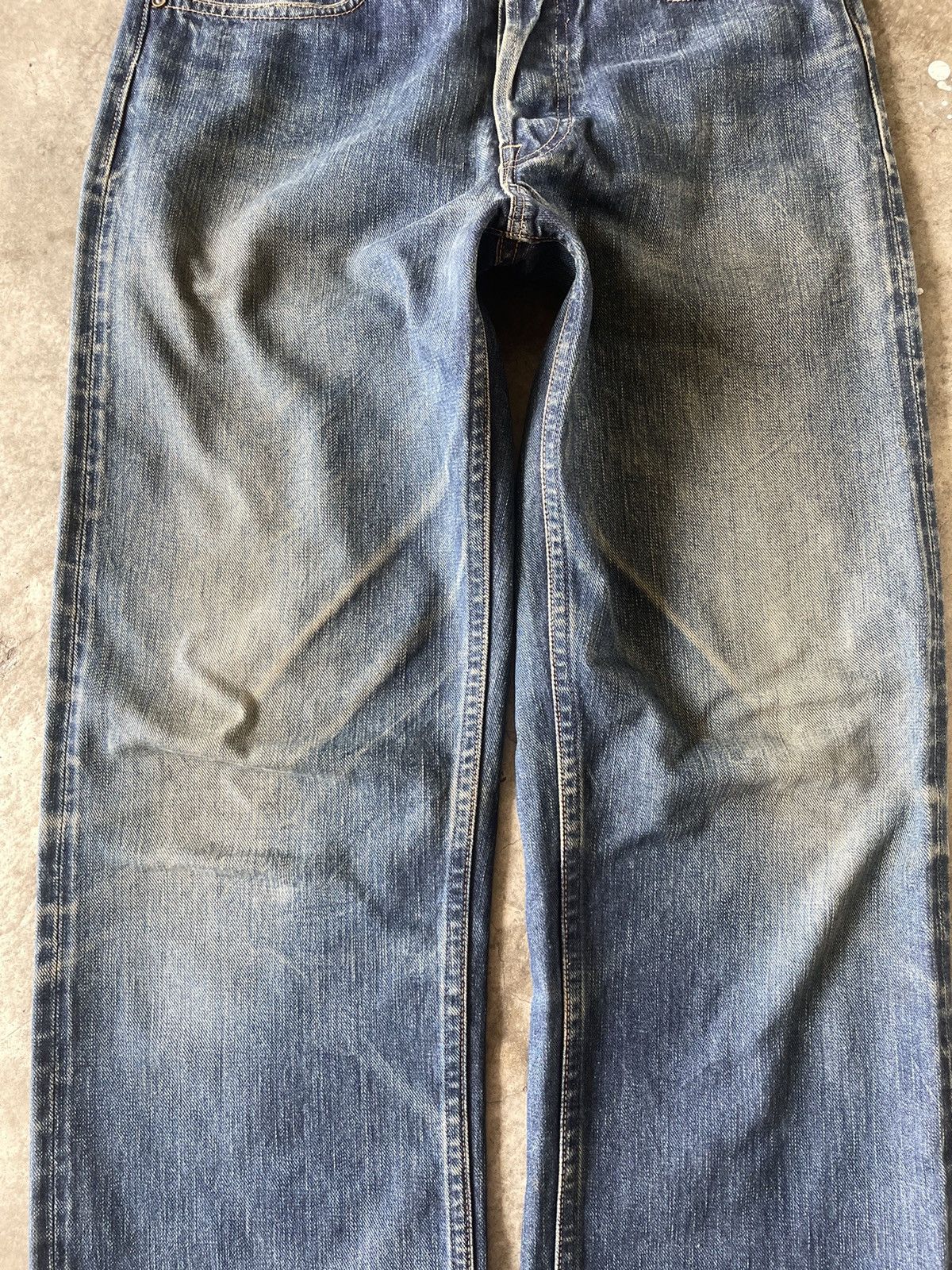 Levi's Vintage Clothing Vintage Head Light Railways Brand Selvedge Denim Size US 30 / EU 46 - 3 Thumbnail