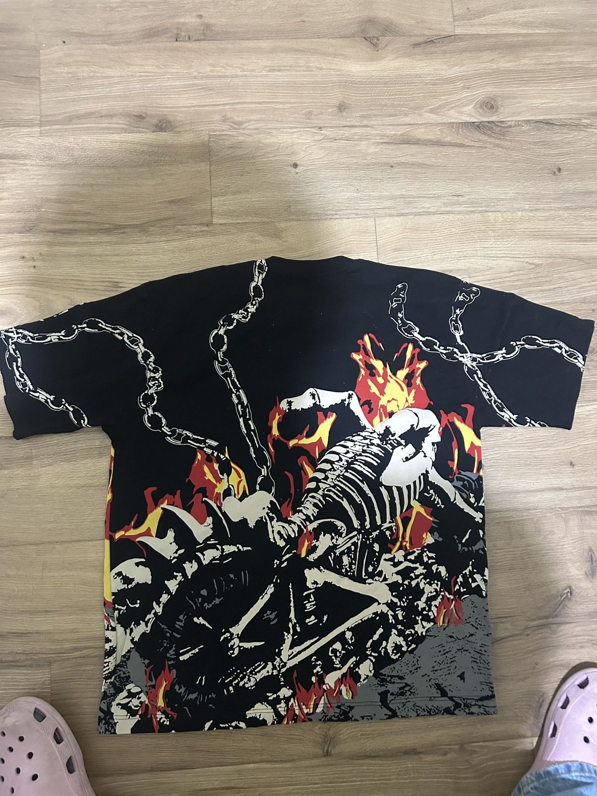 Unwanted Unwanted immolation all over print tee Size US M / EU 48-50 / 2 - 3 Thumbnail