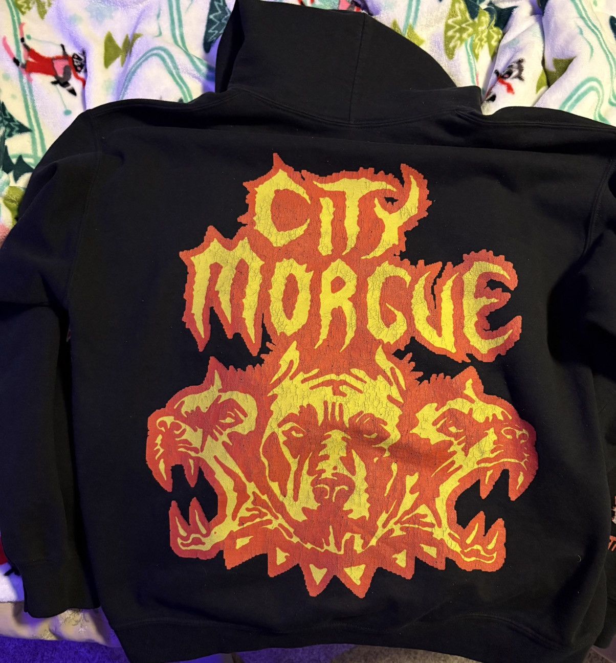 City Morgue *RARE* CITY MORGUE SIN RACING HOODIE Size US L / EU 52-54 / 3 - 2 Thumbnail