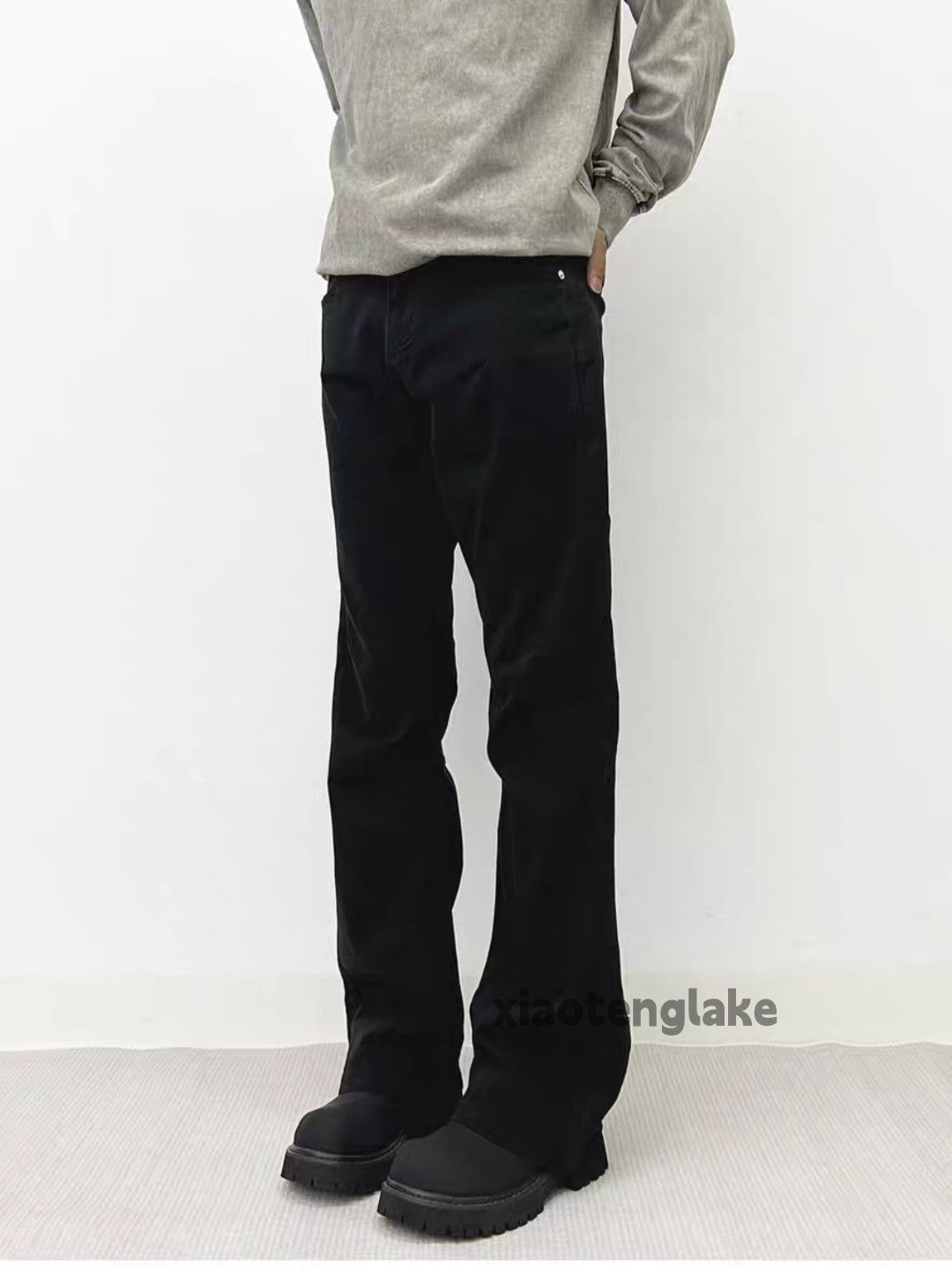 Designer × Japanese Brand × Vintage Unisex utility punk grunge bootcut flared cleanfit pants Size US 26 / EU 42 - 6 Thumbnail