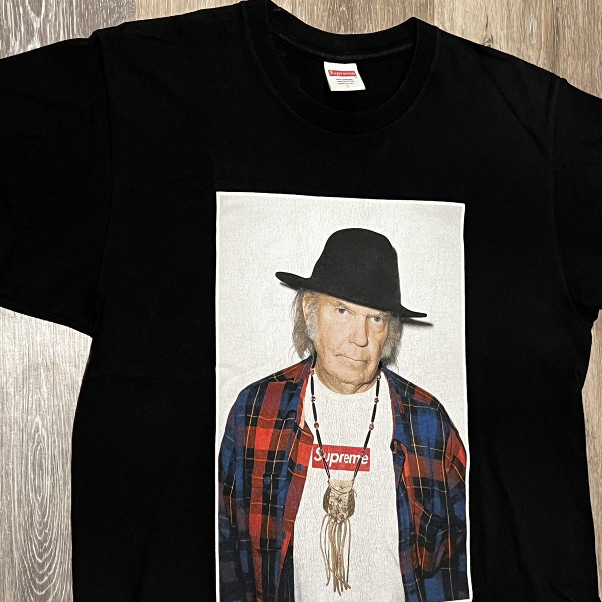 Supreme Supreme Photo Tee Neil Young Size US L / EU 52-54 / 3 - 6 Thumbnail