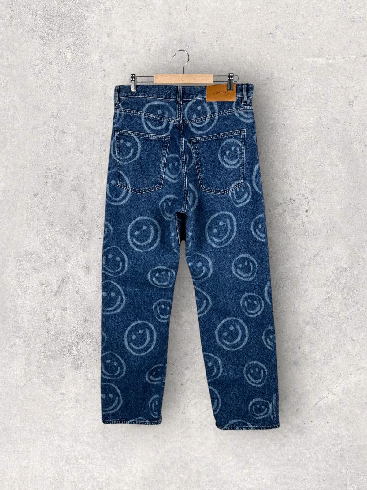 Other Junkyard Wonderwall Smile Baggy Jeans Size US 31 - 2 Thumbnail