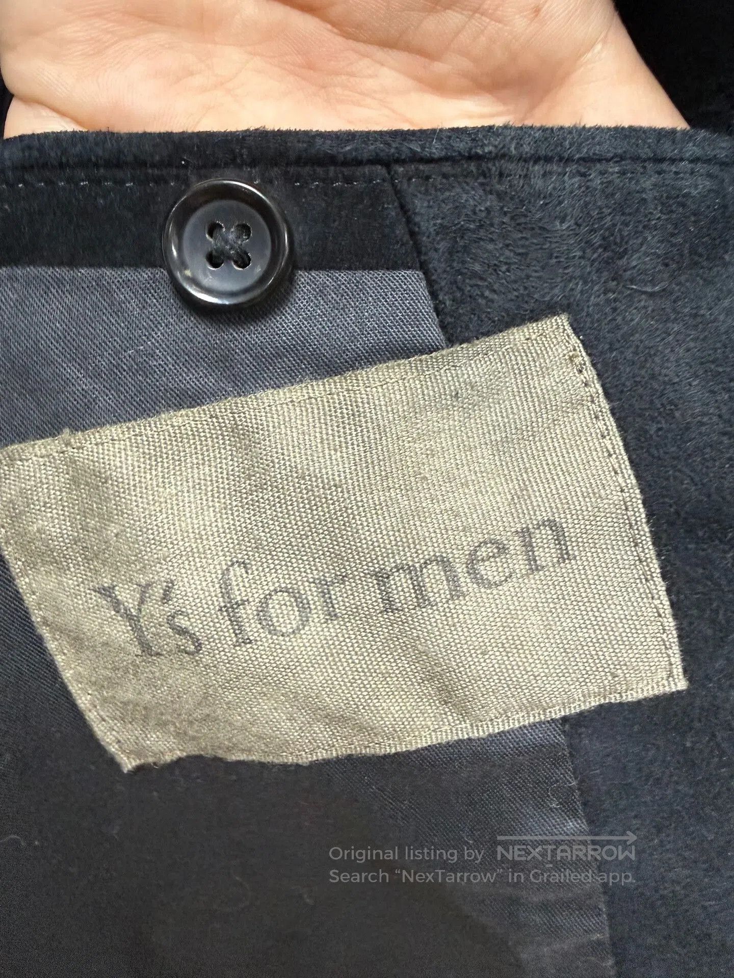 Yohji Yamamoto Yohji Yamamoto Suede Blazer for Men. Size US L / EU 52-54 / 3 - 8 Thumbnail