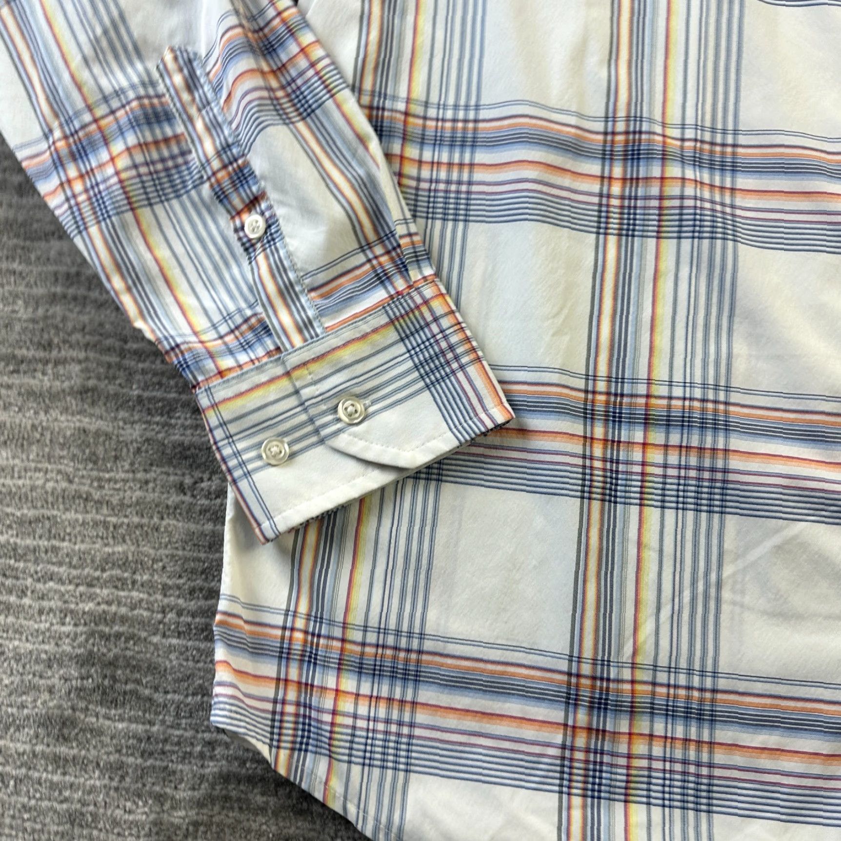 Tommy Bahama Tommy Bahama Shirt Mens Large White Siesta Key Button Up Performance Stretch Size US L / EU 52-54 / 3 - 3 Thumbnail