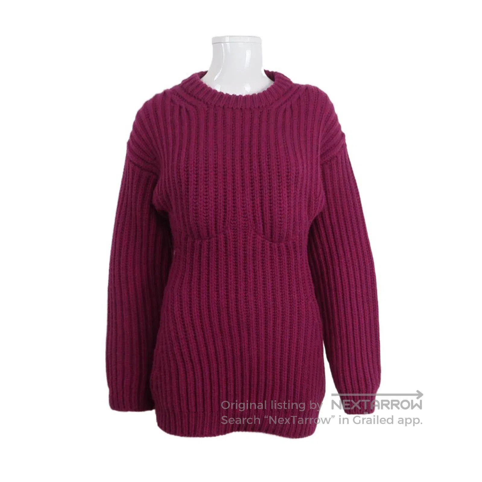 Prada Prada Wool Crewneck Sweater in Bold Color . Size S / US 4 / IT 40 - 1 Thumbnail