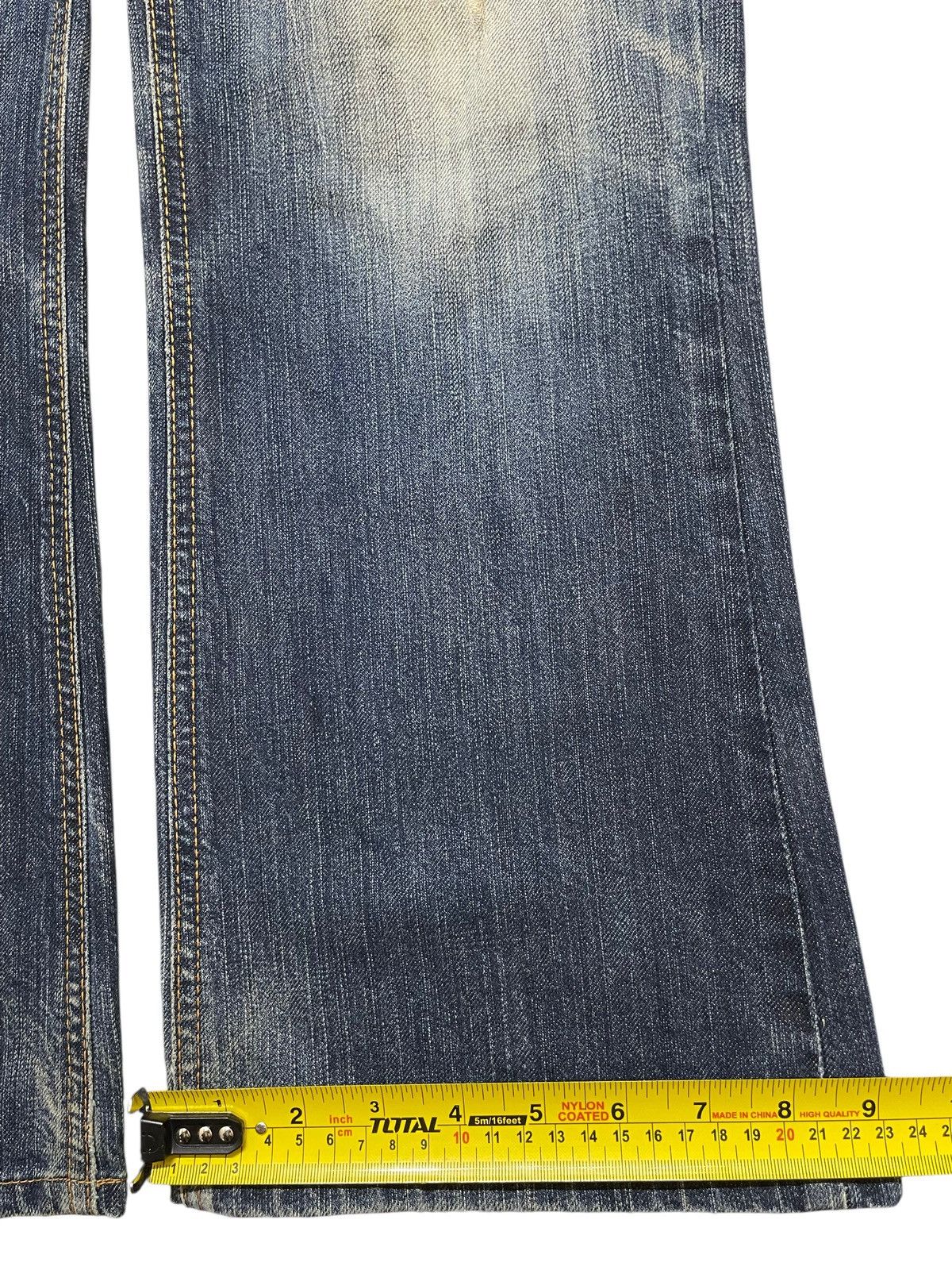 Edwin Edwin XV Exclusive Vintage Blue Mud Wash Distressed Baggy Size US 31 - 16 Thumbnail