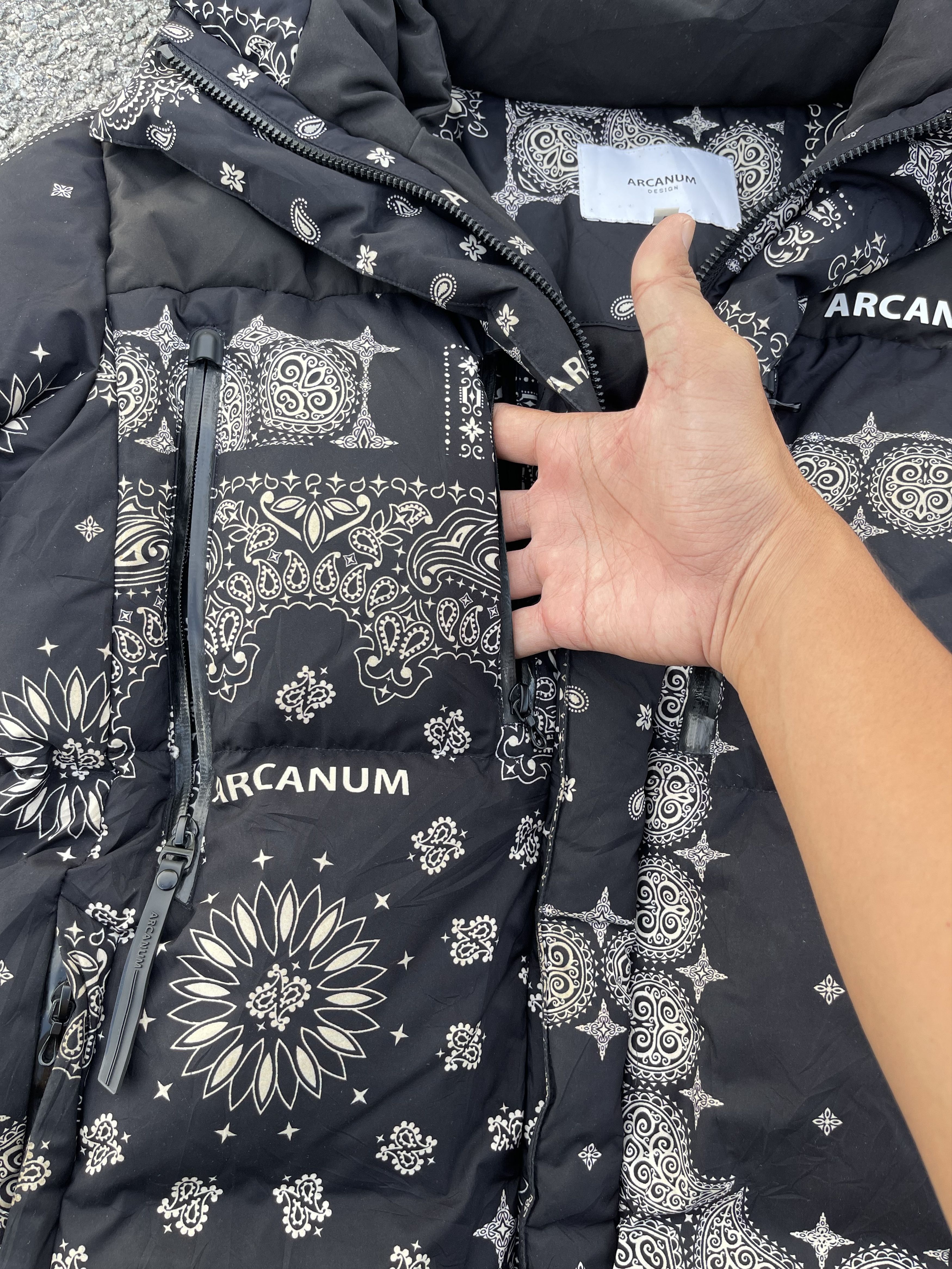 If Six Was Nine × JACKROSE Arcanum Design by Jack Rose Puffer Balaclava Size US XL / EU 56 / 4 - 10 Thumbnail