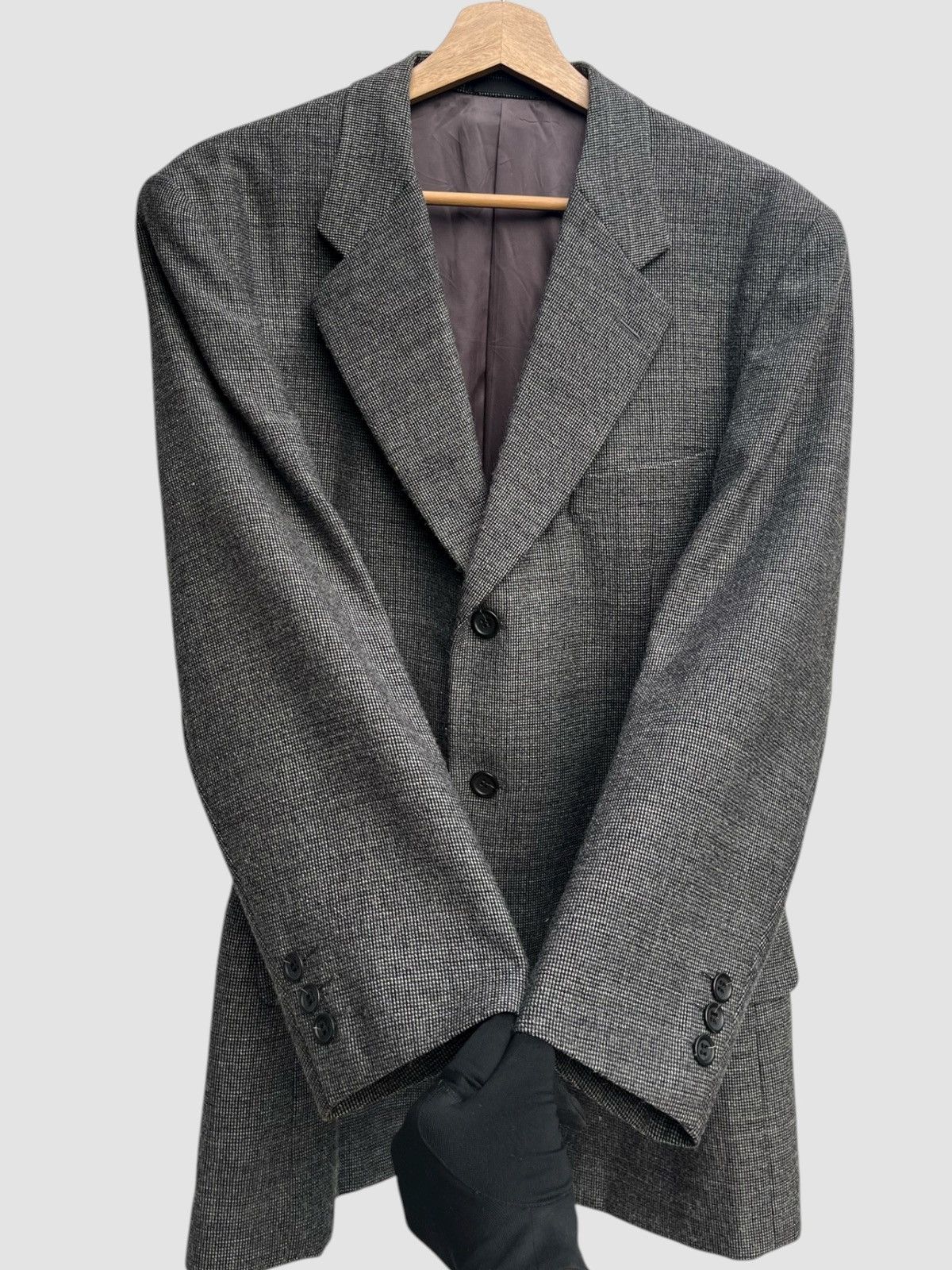 Issey Miyake Miyake Design Studio IM Wool Tailored Jacket Size US L / EU 52-54 / 3 - 8 Thumbnail