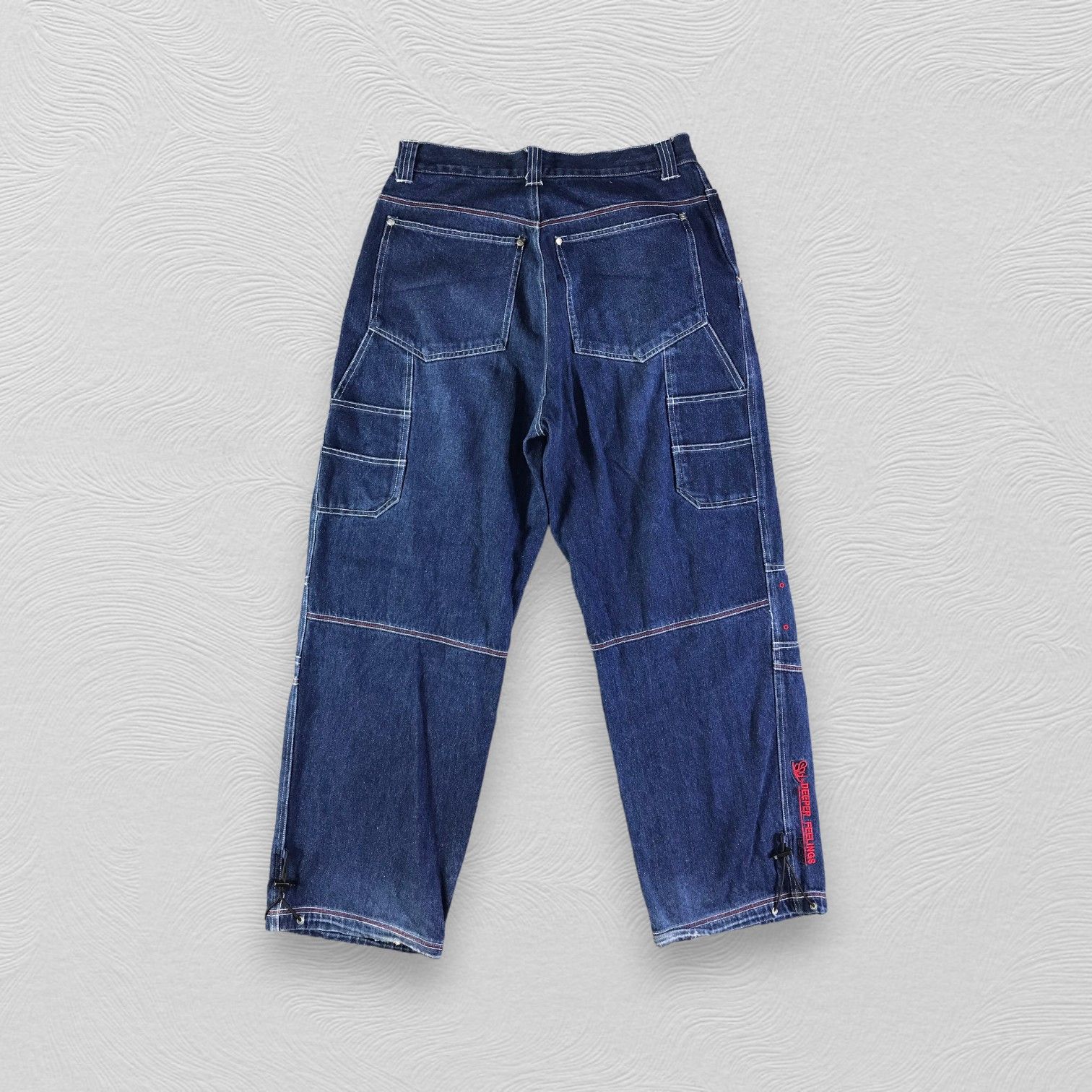 Japanese Brand Vintage Japanese Soul Jeans Baggy Denim KJ2908 Size US 32 / EU 48 - 2 Thumbnail