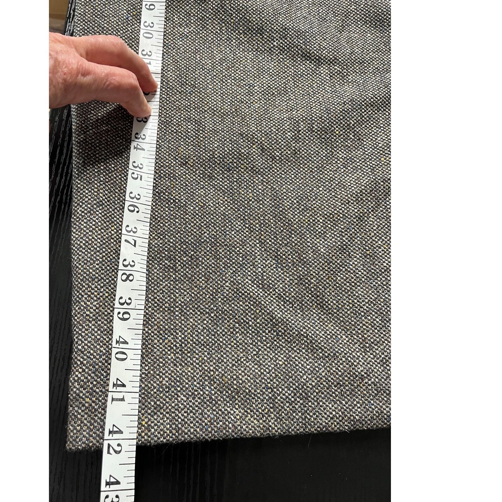 Escada Stunning Escada Draped Neck Silk/Wool/Angora Tweed Dress Size XS / US 0-2 / IT 36-38 - 12 Thumbnail