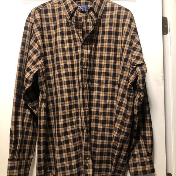 Pendleton Pendleton men's 100% pure virgin wool casual shirt size: XL Size US XL / EU 56 / 4 - 1 Thumbnail