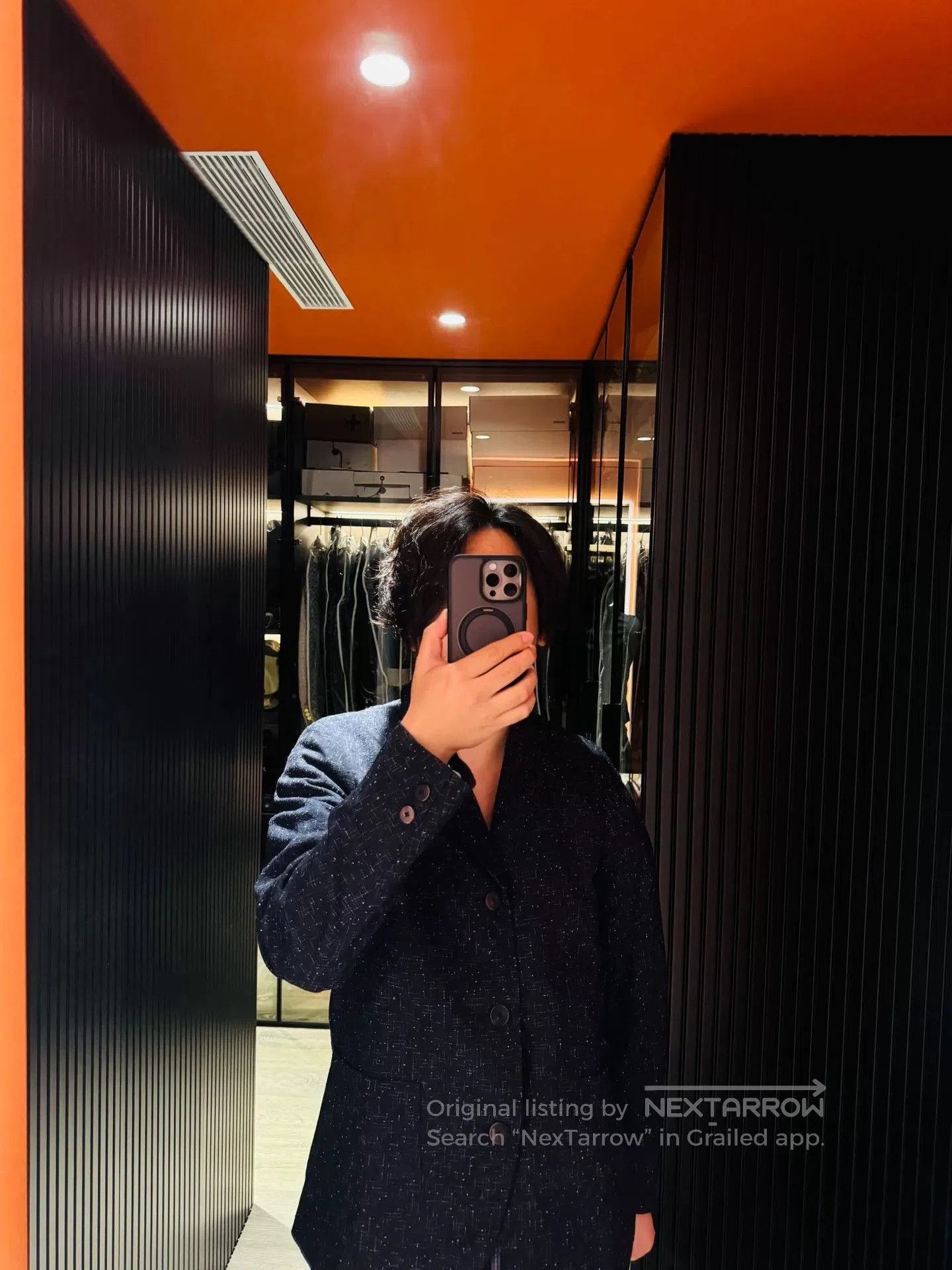 Visvim visvim hopiland blazer in navy wool. Size US M / EU 48-50 / 2 - 8 Thumbnail