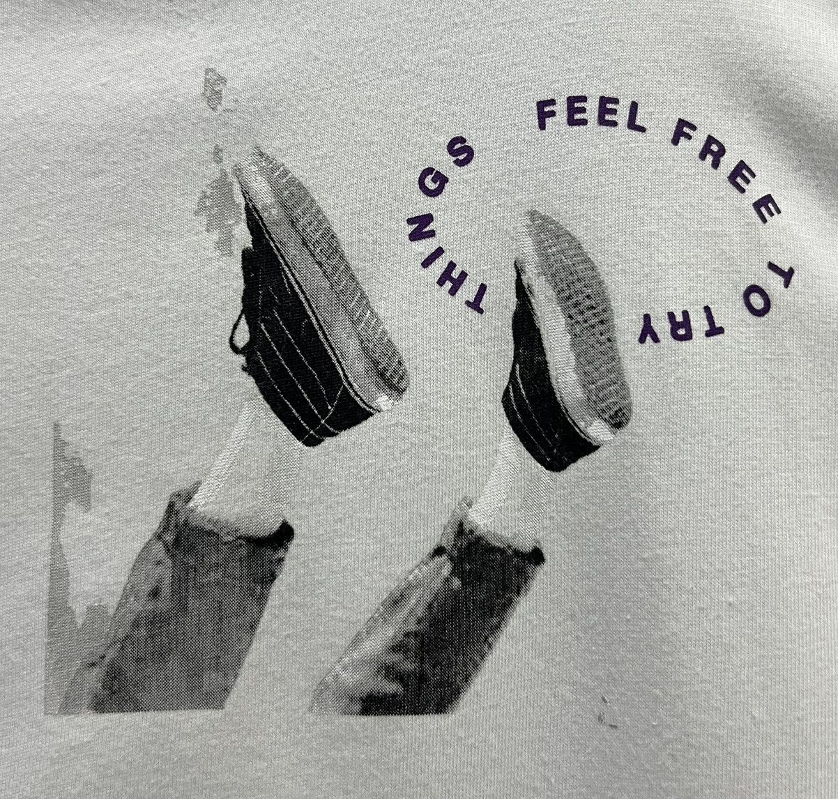 Vintage × Zara VINTAGE ZARA FEEL FREE TO TRY NEW THINGS SHIRT Size US M / EU 48-50 / 2 - 4 Thumbnail