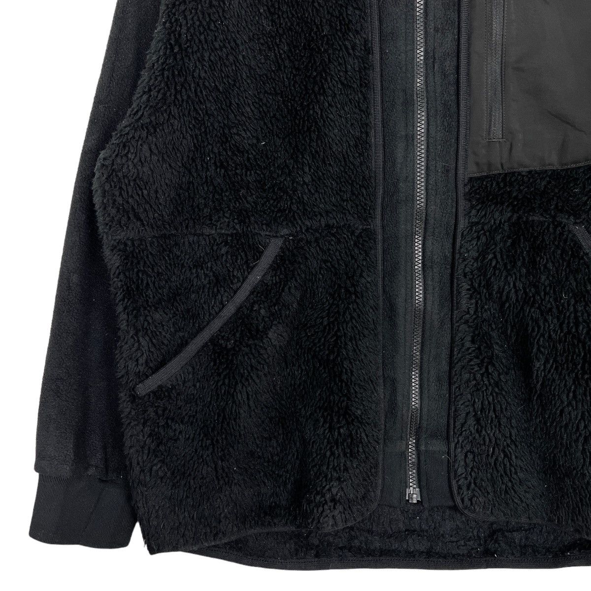 White Mountaineering WHITE MOUNTAINEERING FLEECE BOMBER STYLE JACKET Size US M / EU 48-50 / 2 - 4 Thumbnail