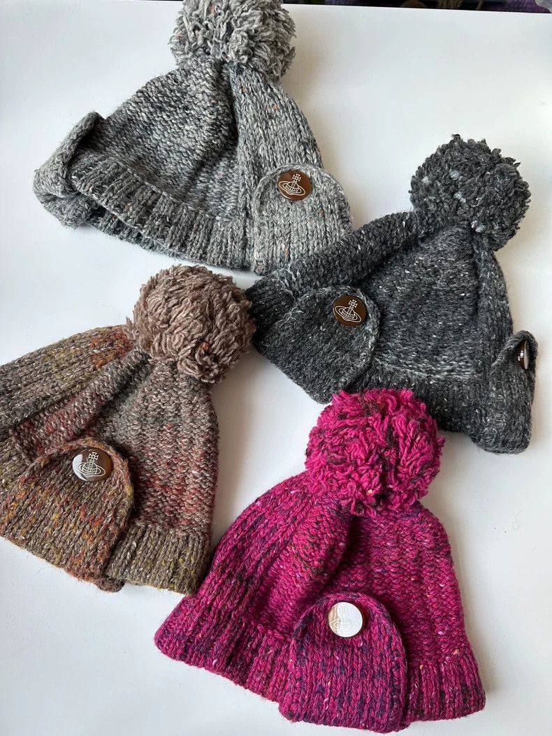 Vivienne Westwood Vivienne Westwood a knitted hat Size ONE SIZE - 4 Thumbnail