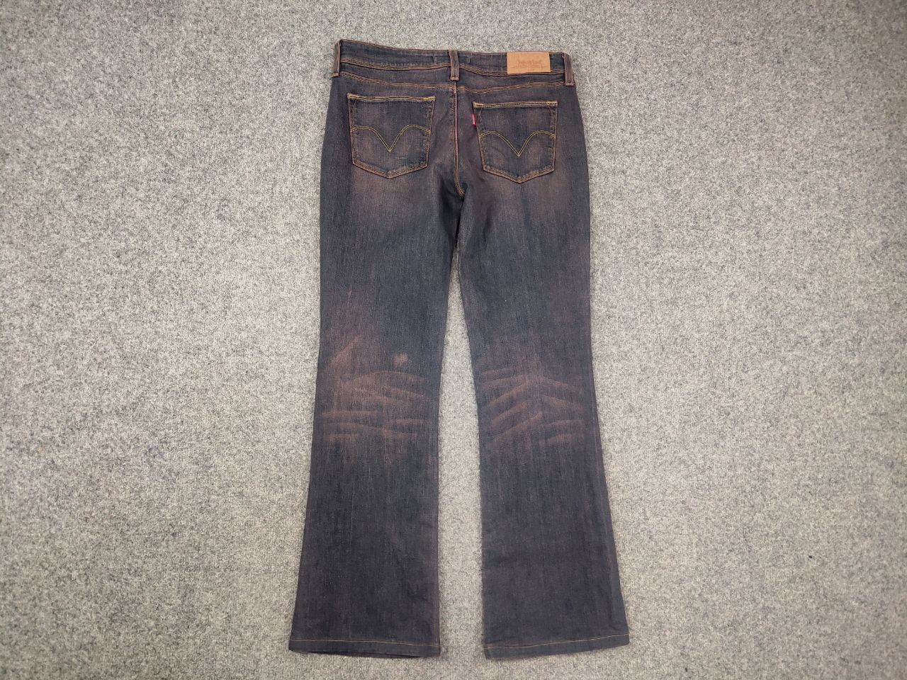 Le Grande Bleu (L.G.B.) Vintage Levis 572 Bootcut Jeans if six was nine Y2K LGB Size 31" - 11 Thumbnail