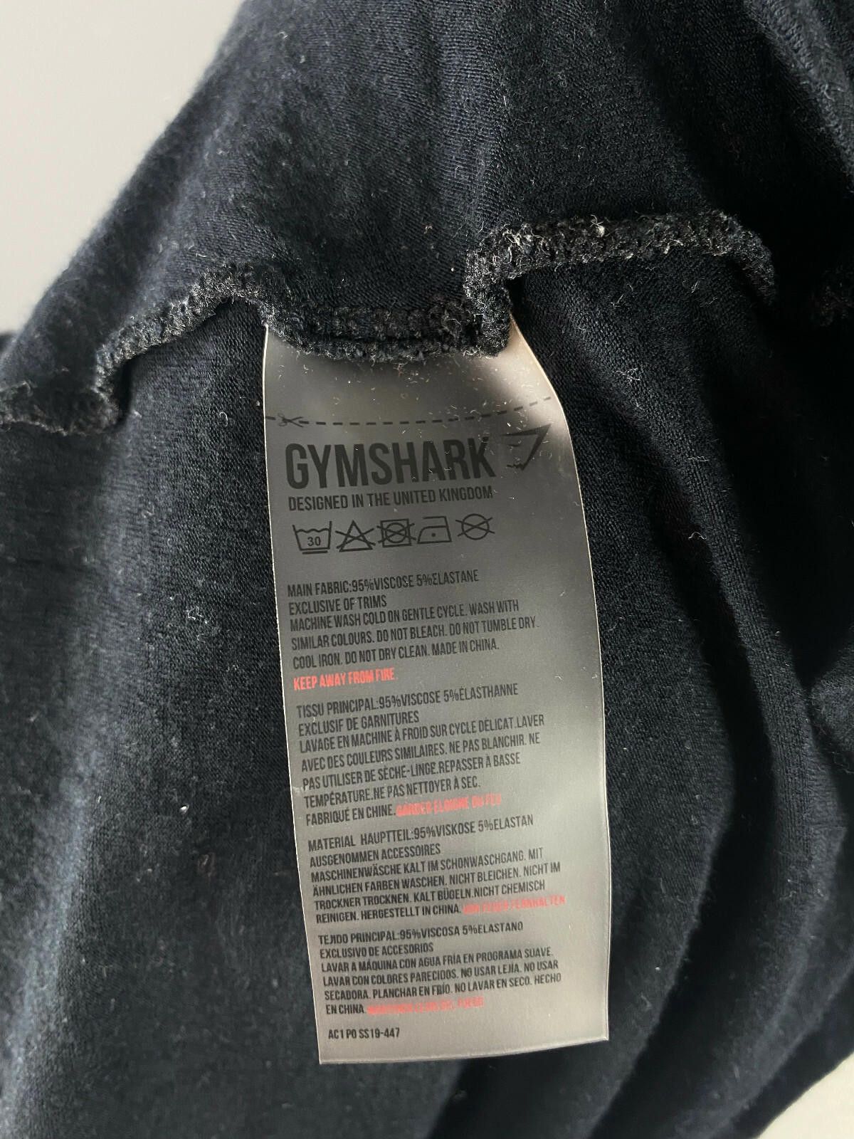 Gymshark Ladies Gymshark Black Training Activewear Top Shirt Size S Size S / US 4 / IT 40 - 11 Thumbnail