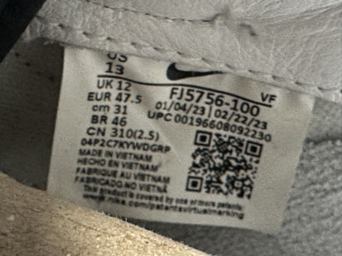 Nike NIKE AIR FORCE 1 TERROR SQUAD Size 13 Size US 13 / EU 46 - 8 Thumbnail