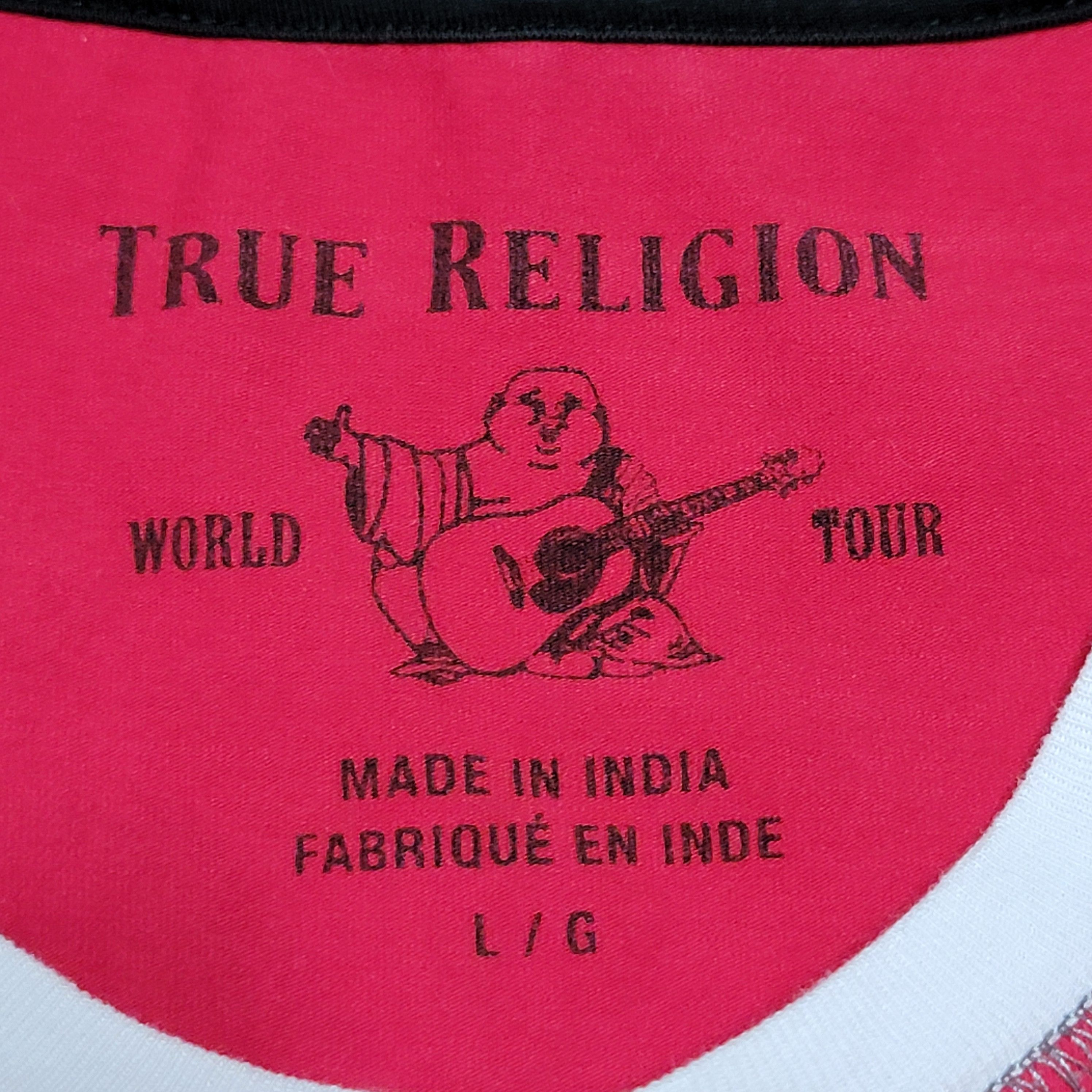 True Religion True Religion LS Unisex Rugby Crewneck - Size Large Size US L / EU 52-54 / 3 - 4 Thumbnail