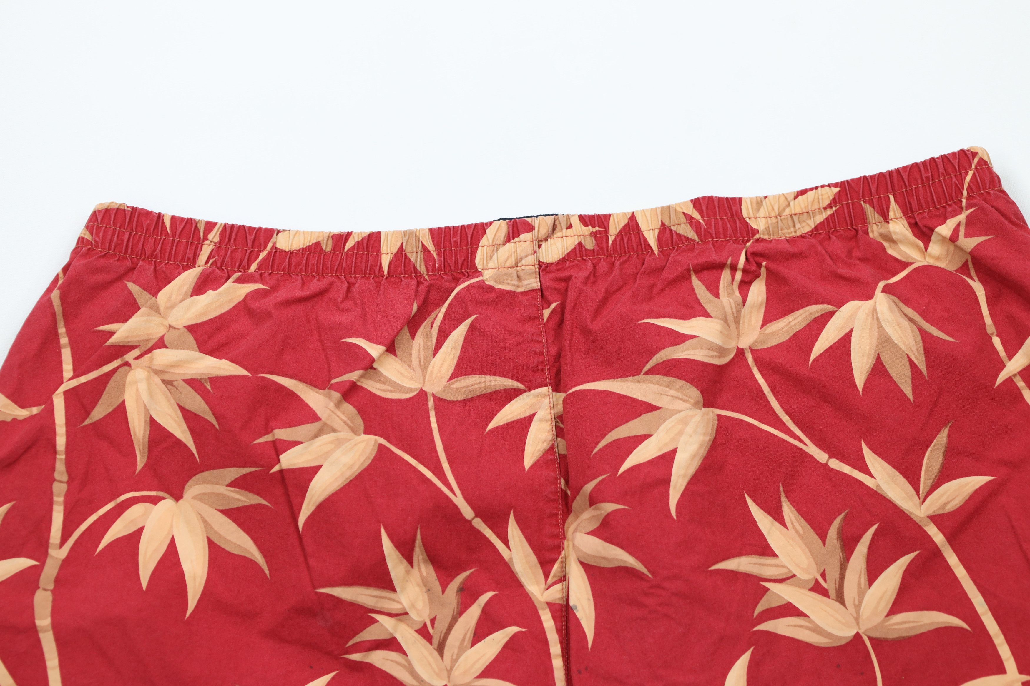 Ralph Lauren × Vintage Vintage 90s Ralph Lauren Flower Lined Shorts Trunks USA Size US 36 / EU 52 - 11 Thumbnail