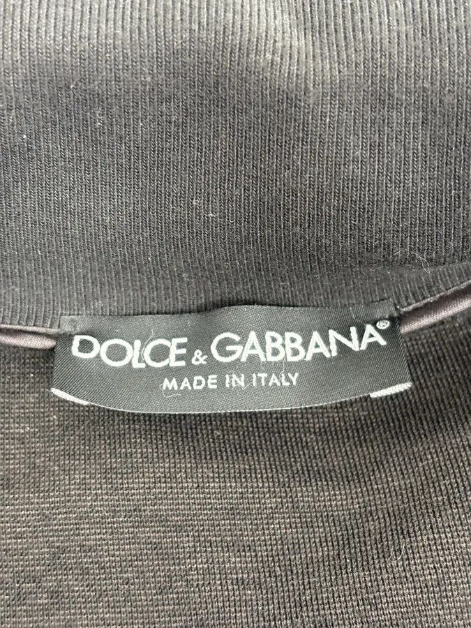 Dolce & Gabbana 2010s Dolce & Gabbana Black Classic Zip-up Hoodie Size US M / EU 48-50 / 2 - 12 Thumbnail