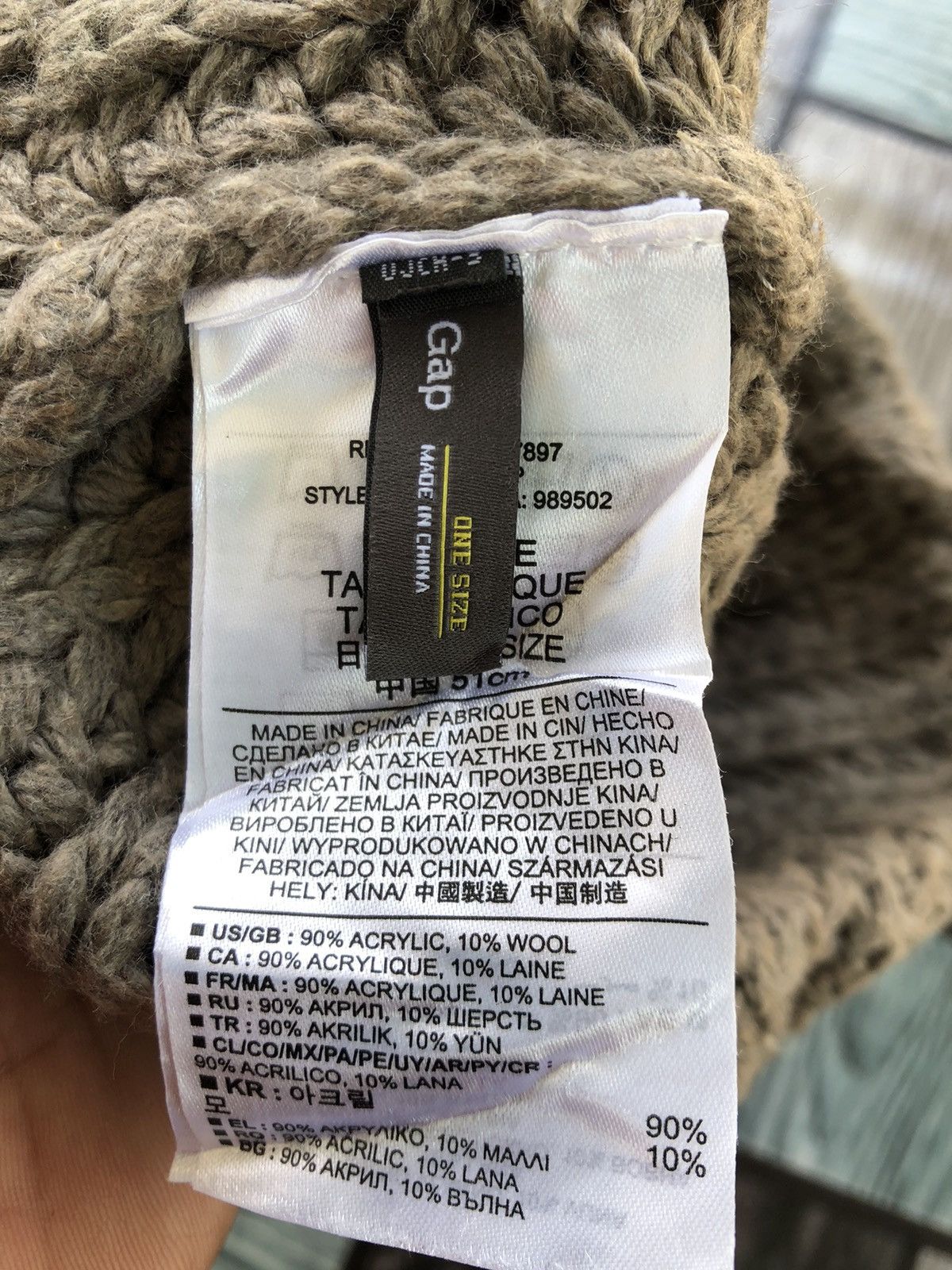 Gap Beanie mohair style Size ONE SIZE - 5 Thumbnail