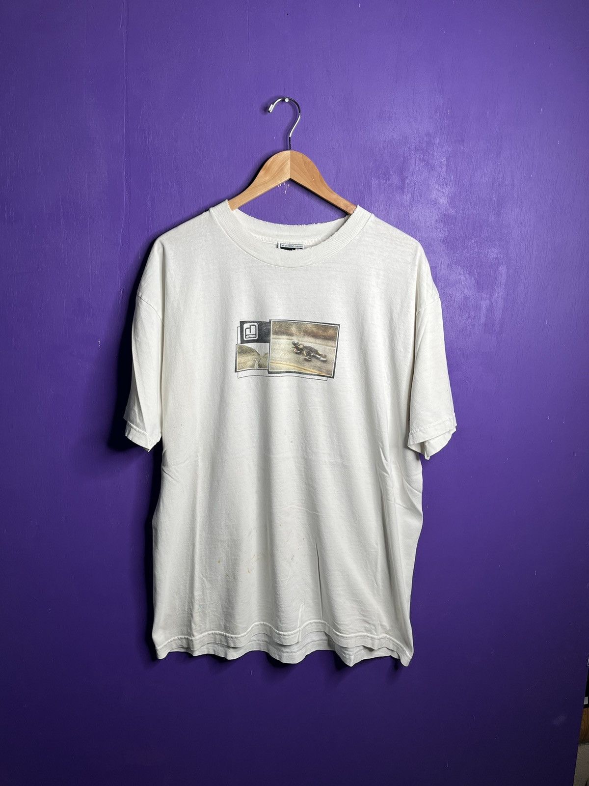 JNCO × Vintage Vintage 90S JNCO crash box logo t-shirt Size US L / EU 52-54 / 3 - 1 Thumbnail