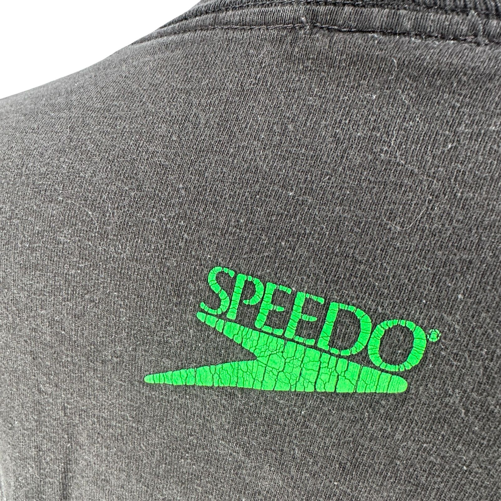 Speedo Vintage Speedo T-Shirt Neon Tropical Fish Men’s M Black USA Size US M / EU 48-50 / 2 - 10 Thumbnail
