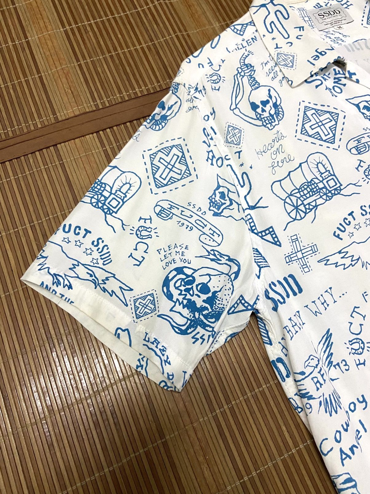 FUCT FUCT SSDD OVERPRINT SHIRT Size US M / EU 48-50 / 2 - 9 Thumbnail