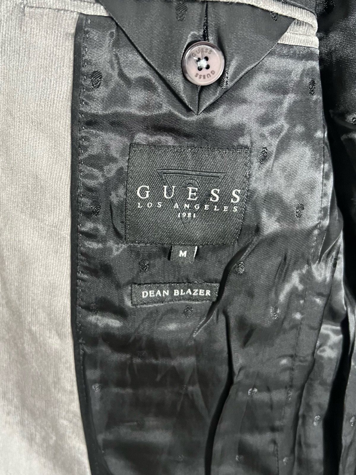 Guess Guess “Dean” Blazer Jacket NWT Grey Size 38S - 6 Thumbnail