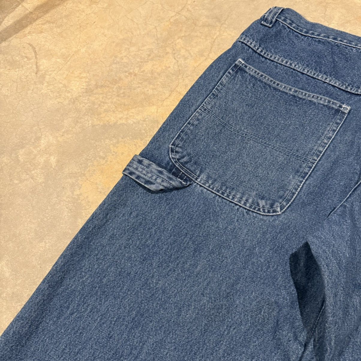 Vintage Vintage 1990s Boss Carpenter Jeans Embroidered Baggy Y2K Size US 38 / EU 54 - 5 Thumbnail